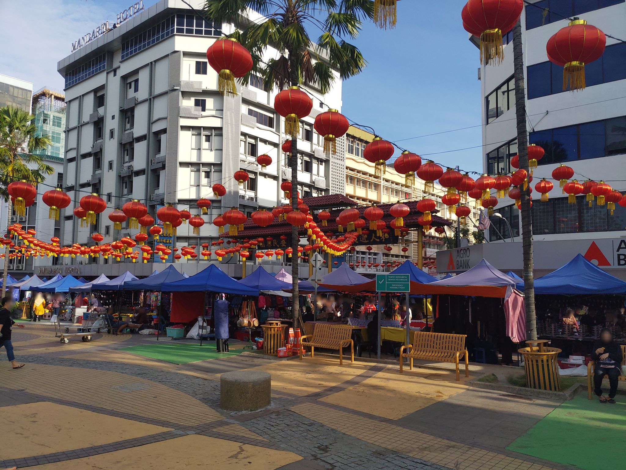 Street view of Kota Kinabalu