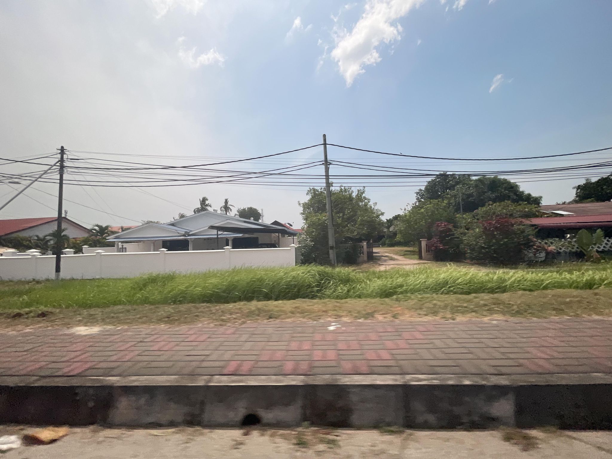 Street view of Pantai Cenang