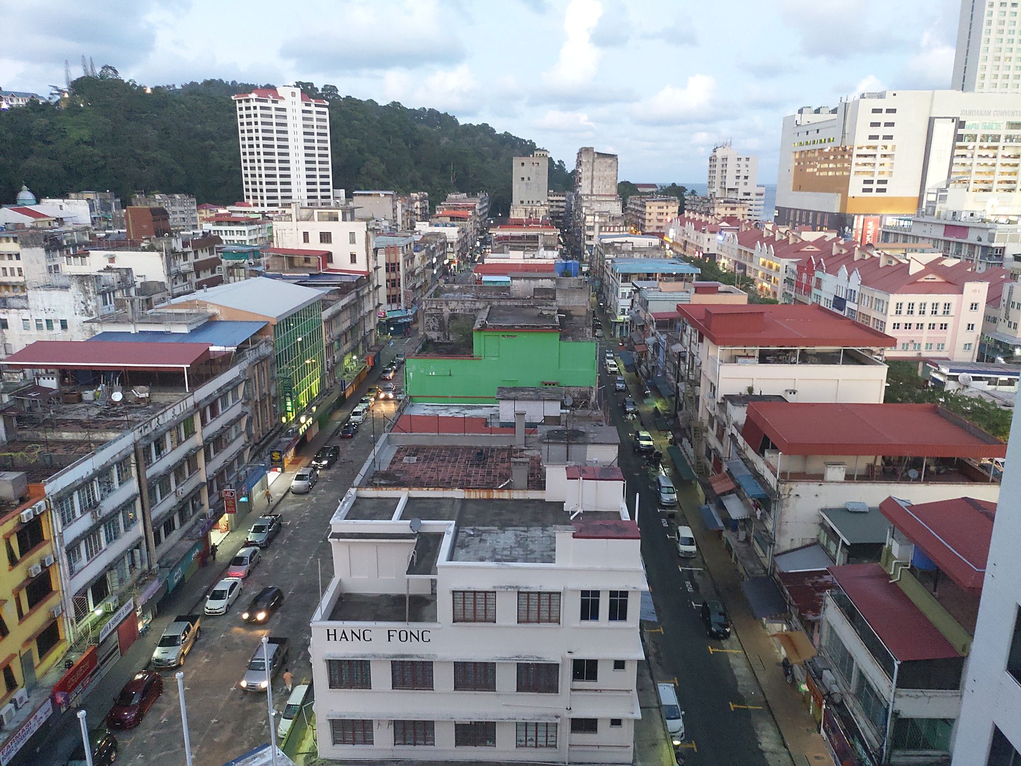Street view of Sandakan