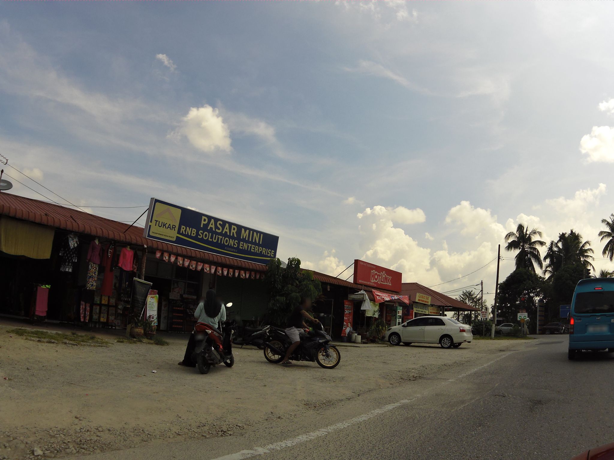 Street view of Kuala Teriang