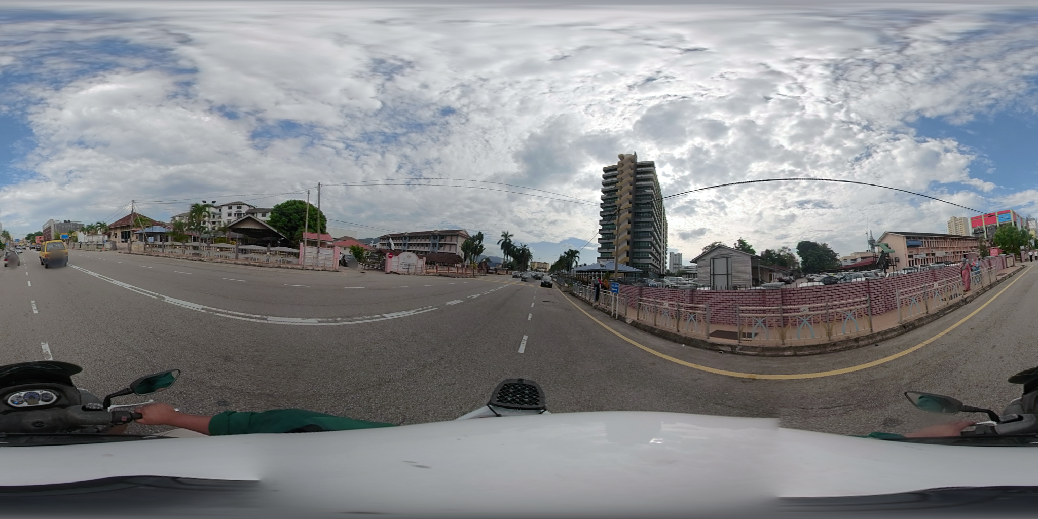 Street view of Kuantan