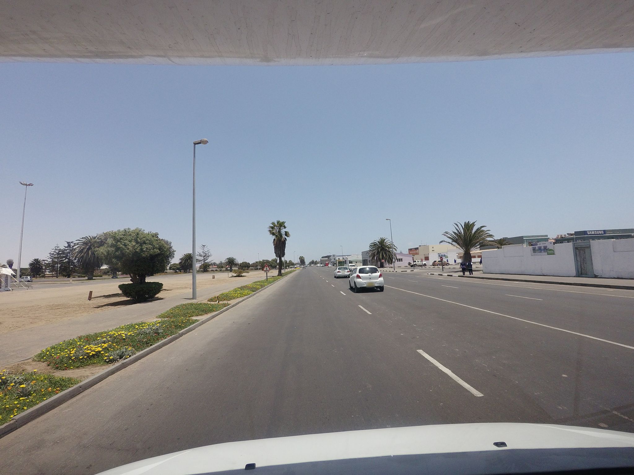 Street view of Walvis Bay
