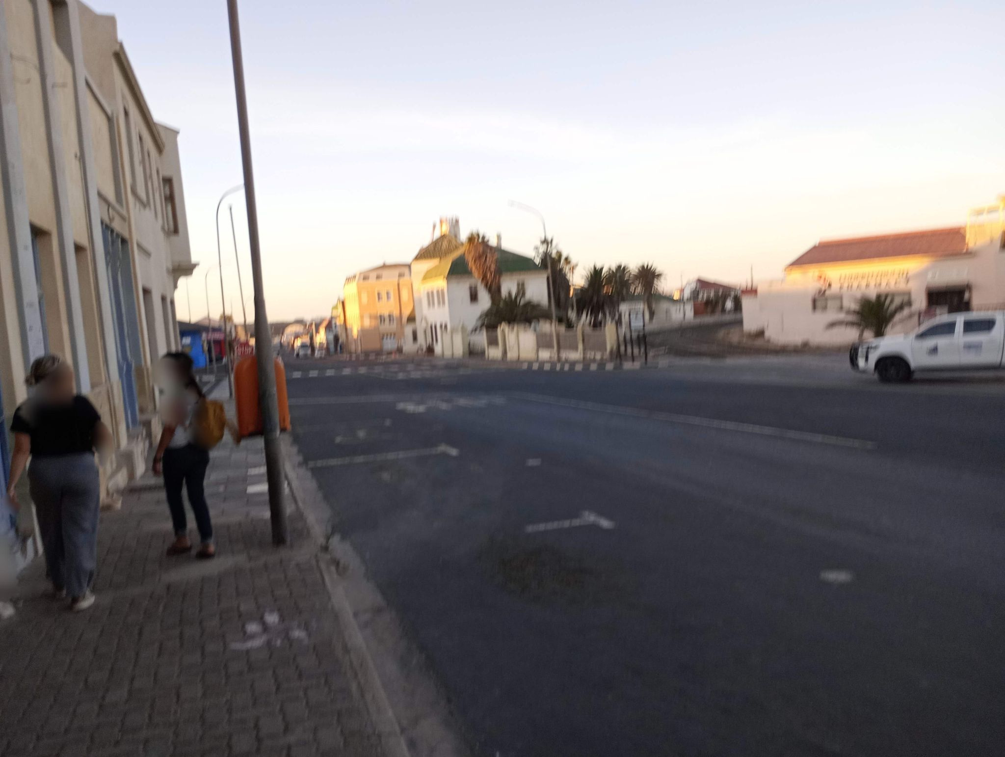 Street view of Lüderitz