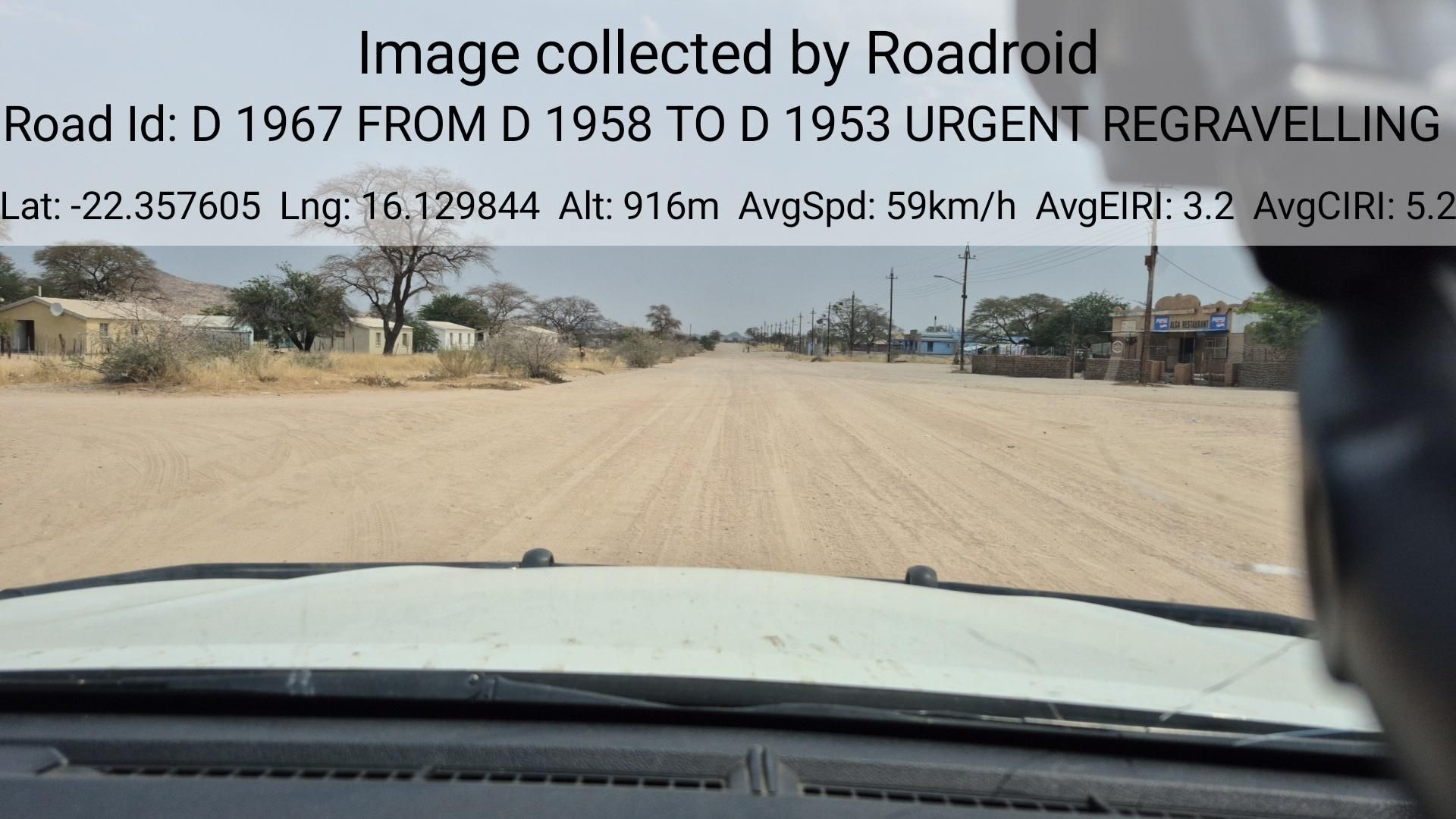 Street view of Otjimbingwe