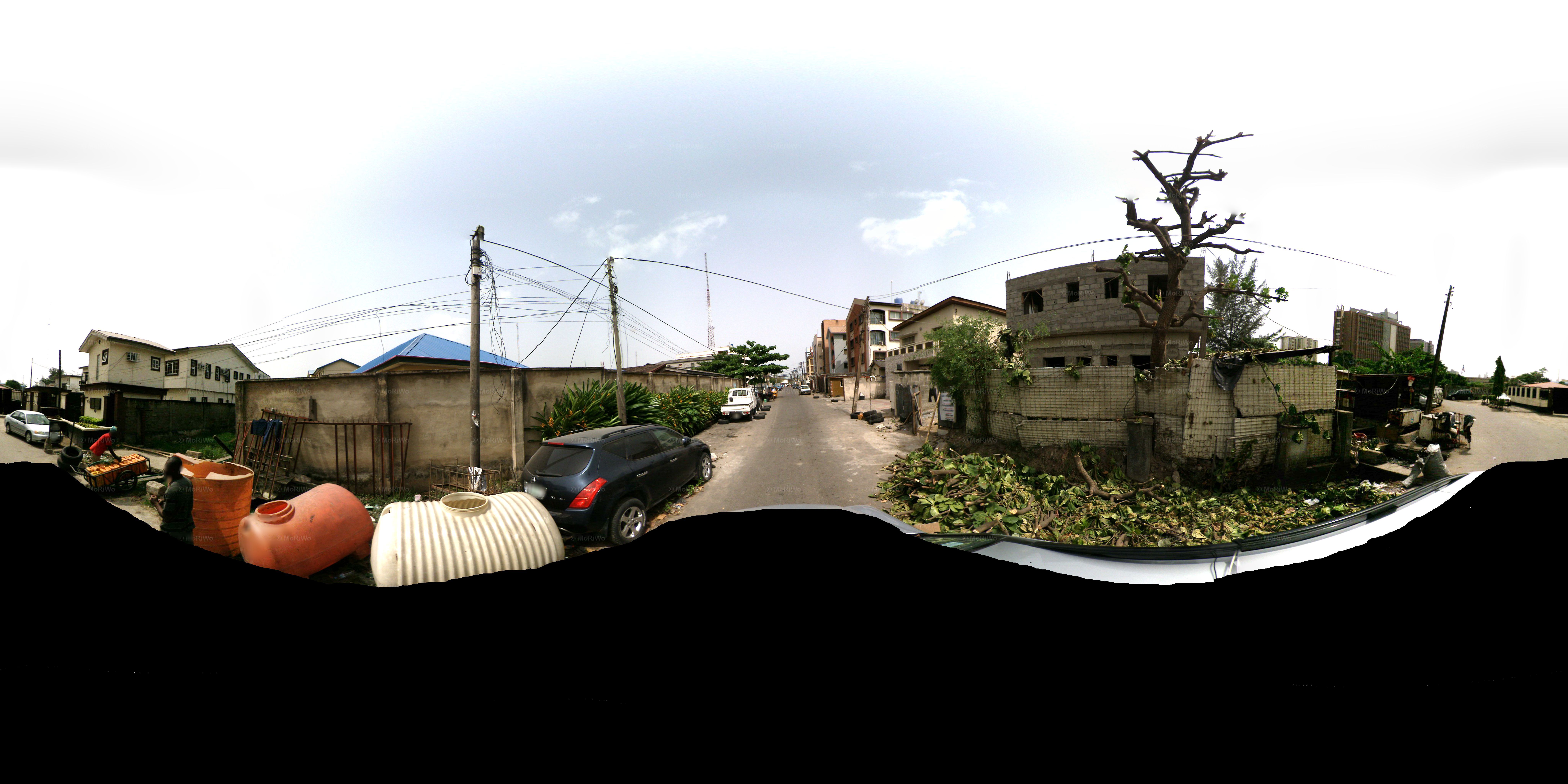 Street view of Obalende