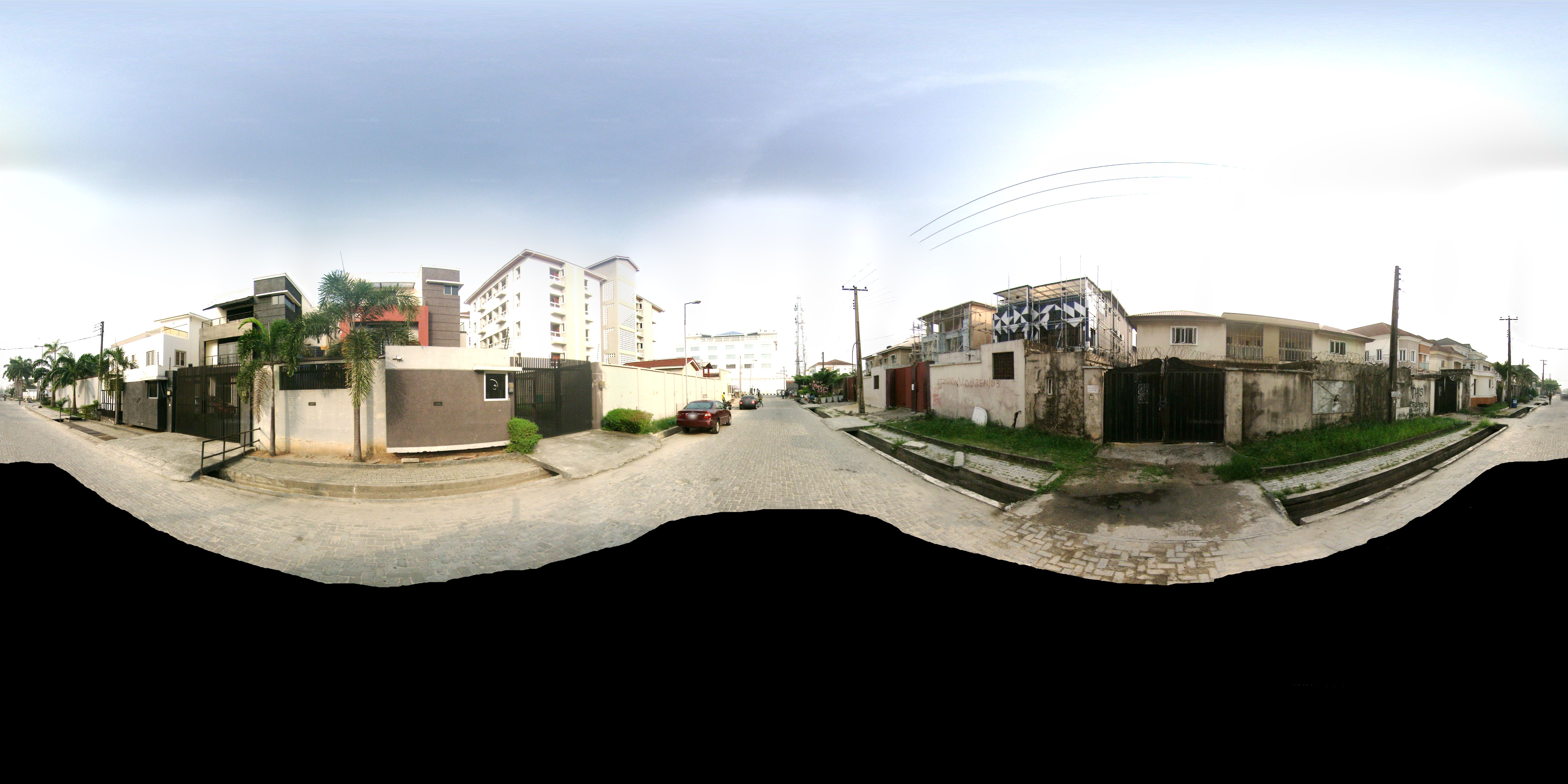 Street view of Lekki