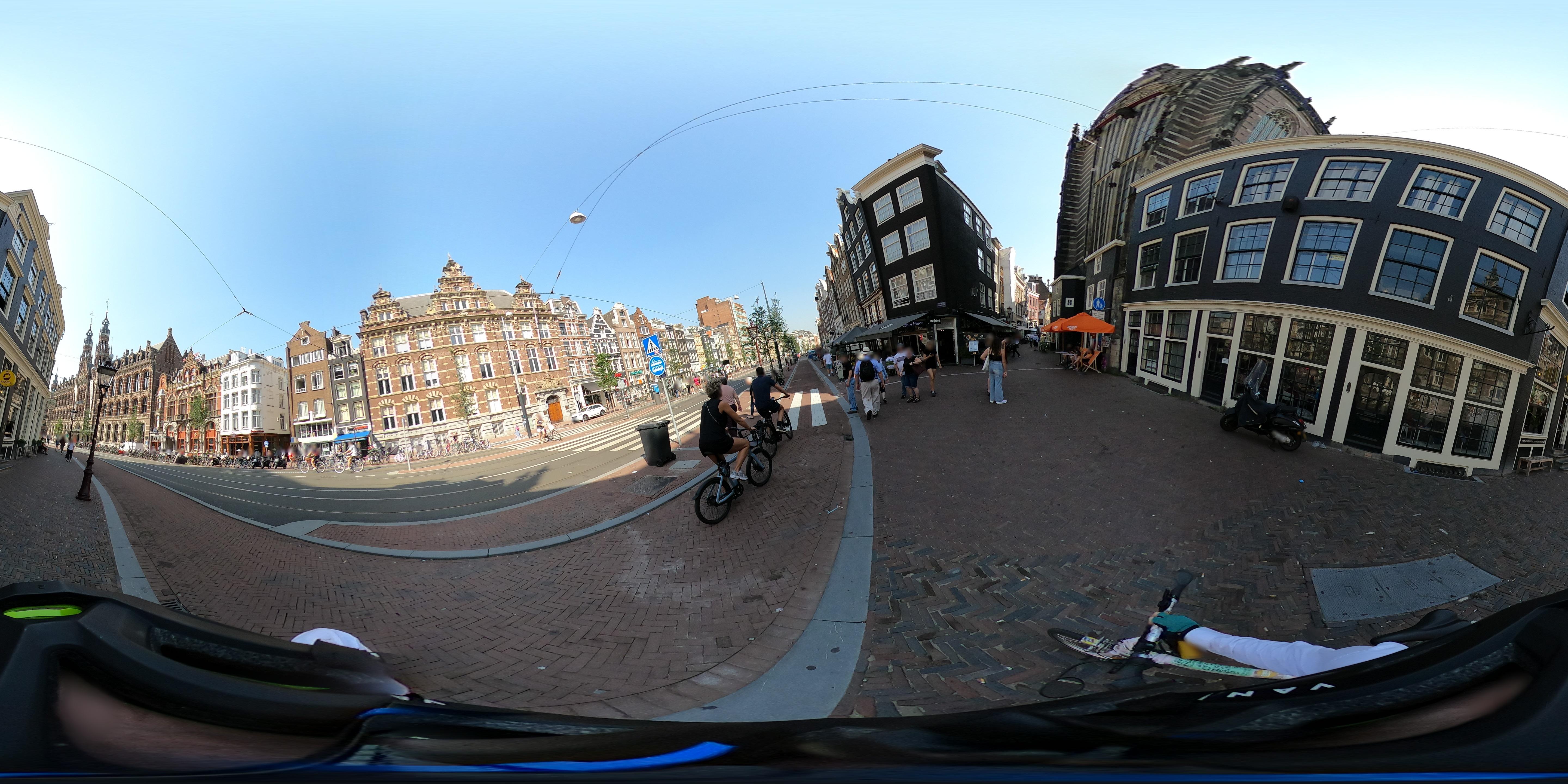 Street view of Amsterdam