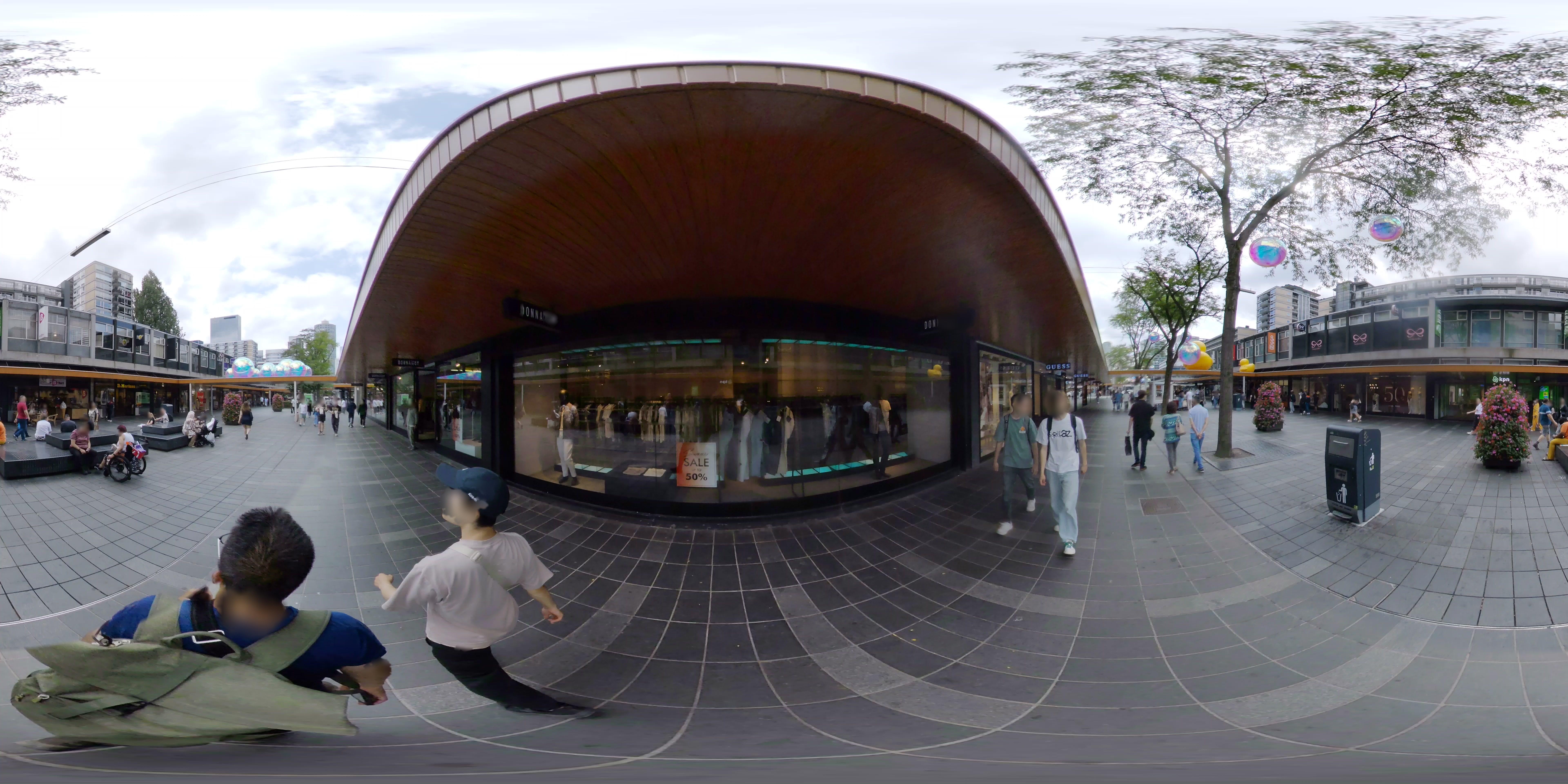 Street view of Rotterdam