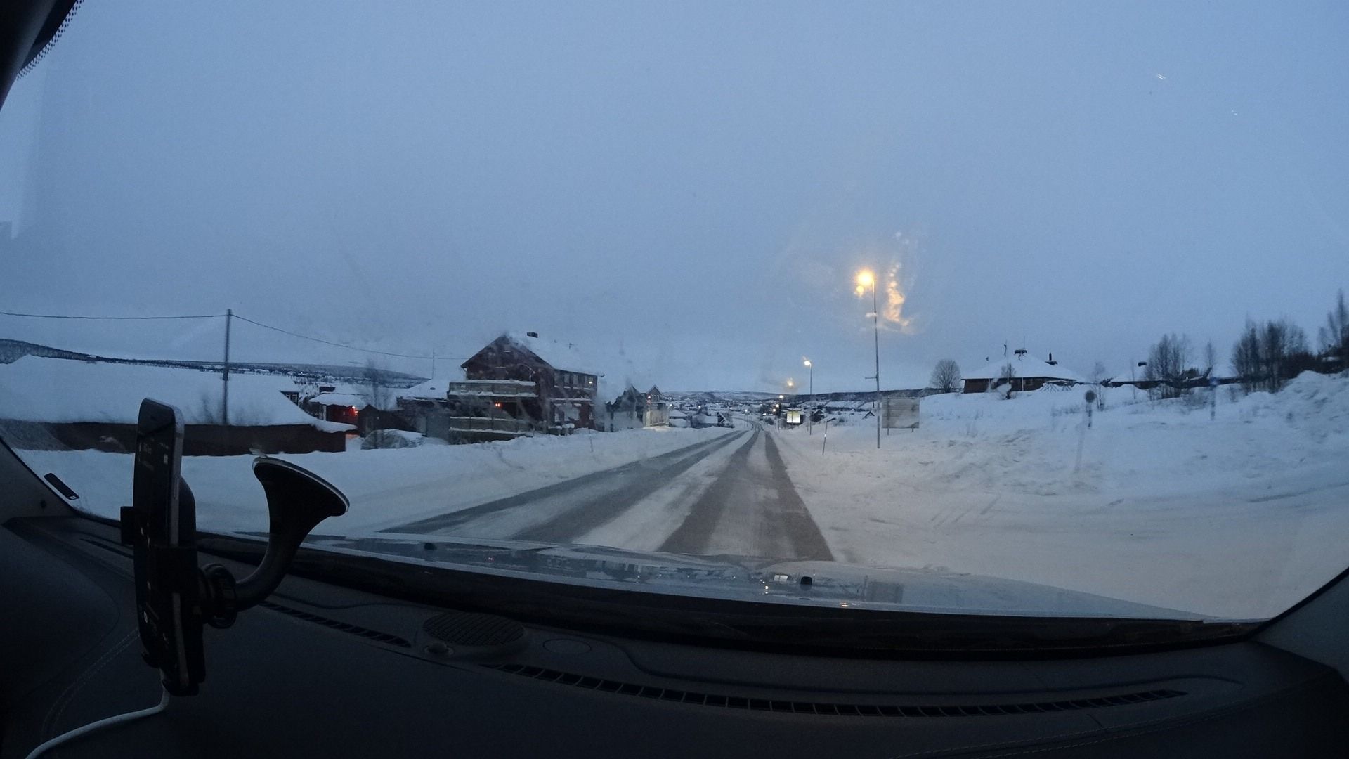 Street view of Kautokeino