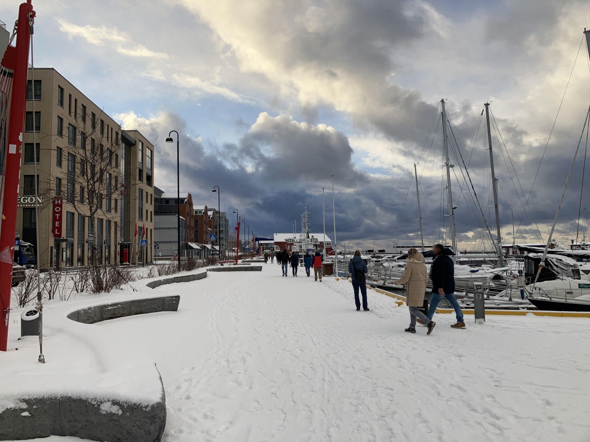 Street view of Bodø