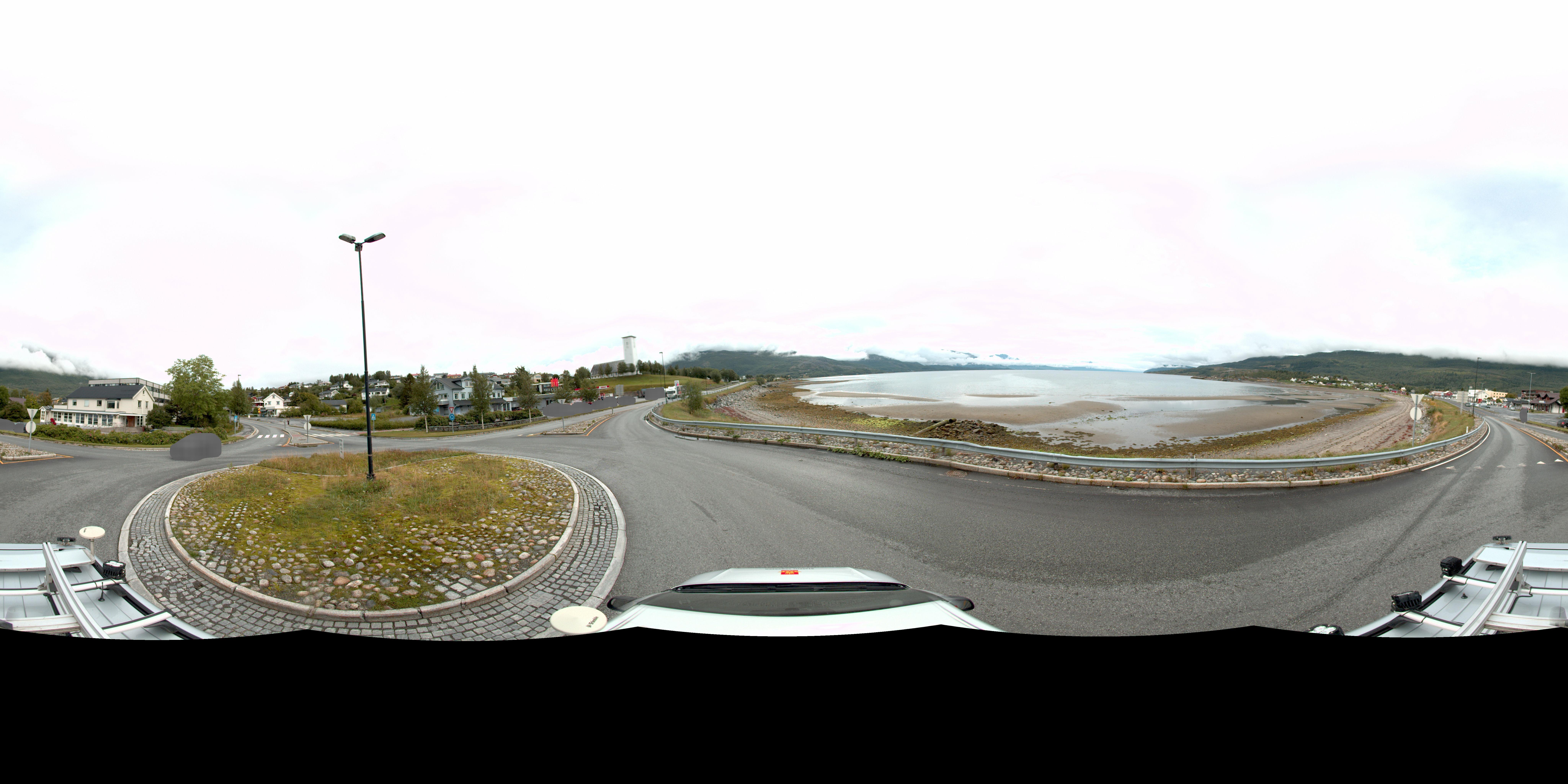 Street view of Bjerkvik