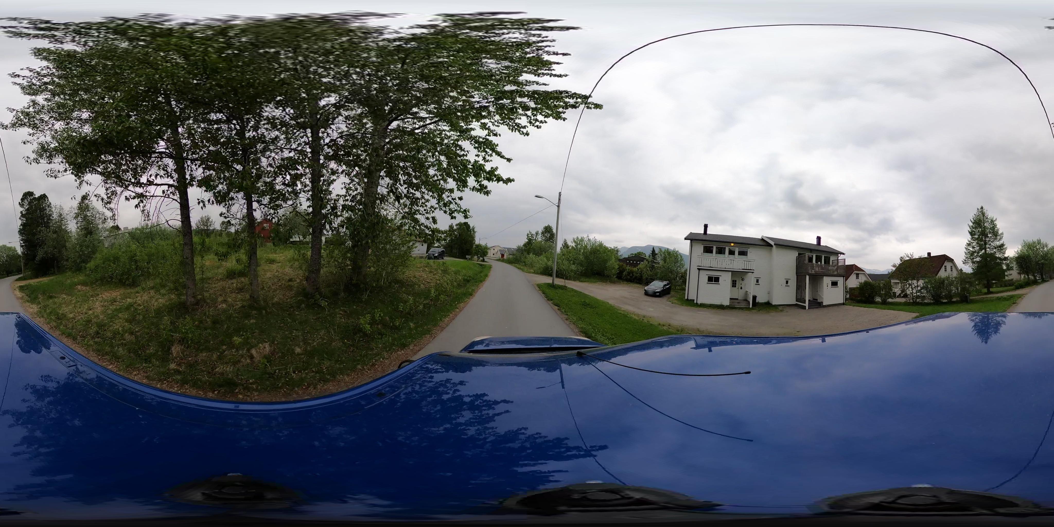 Street view of Sortland