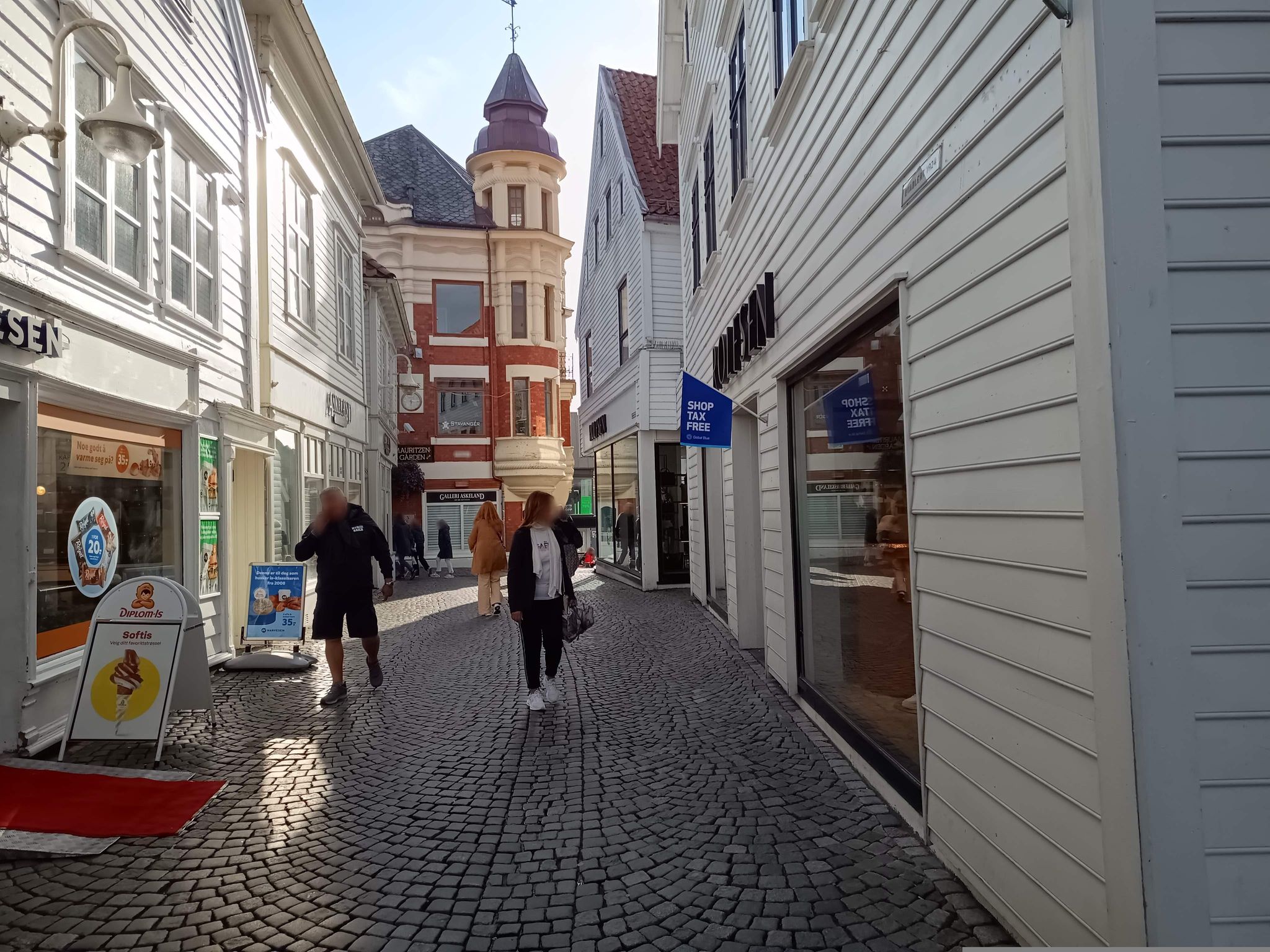 Street view of Stavanger