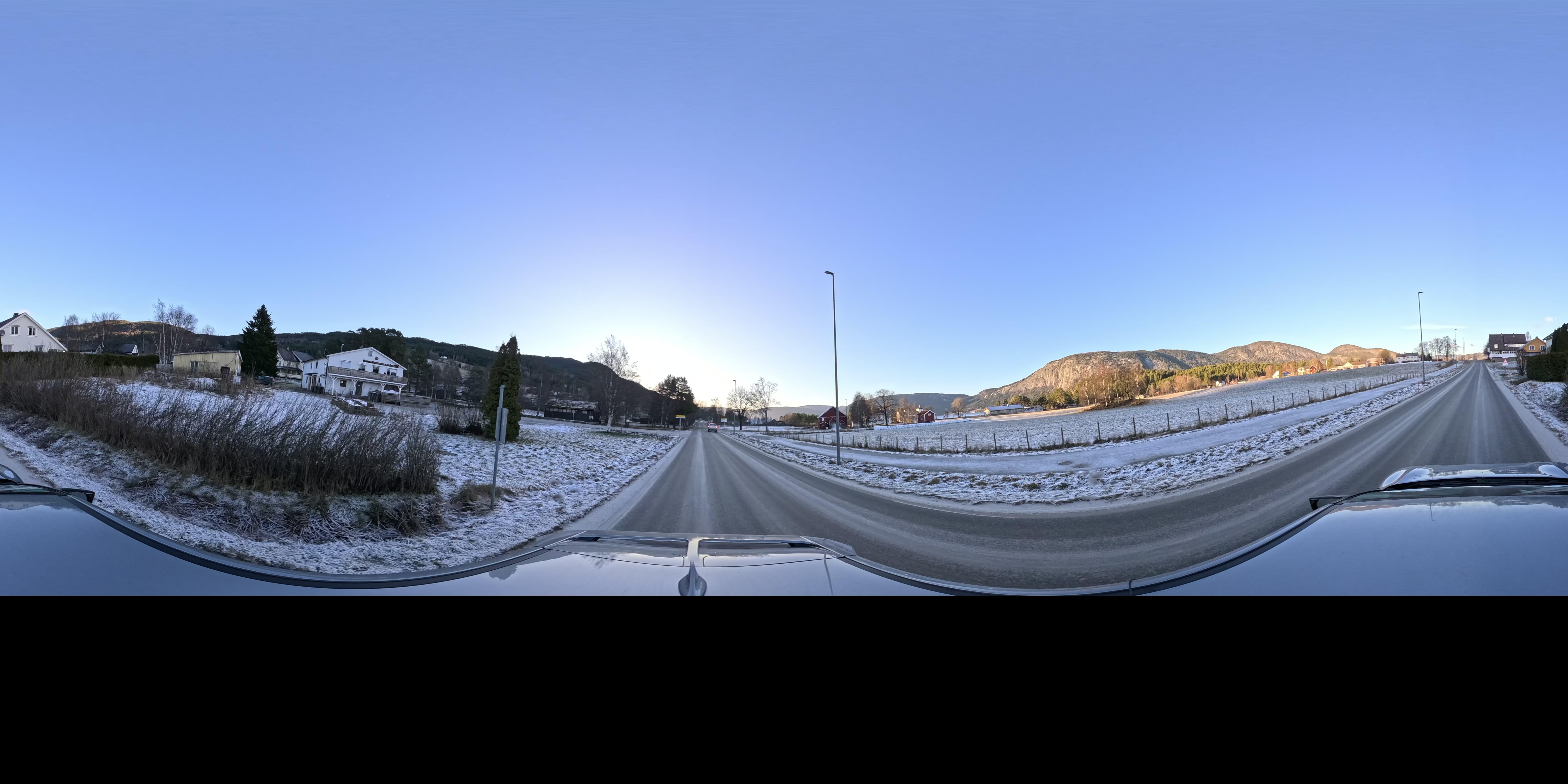 Street view of Fyresdal