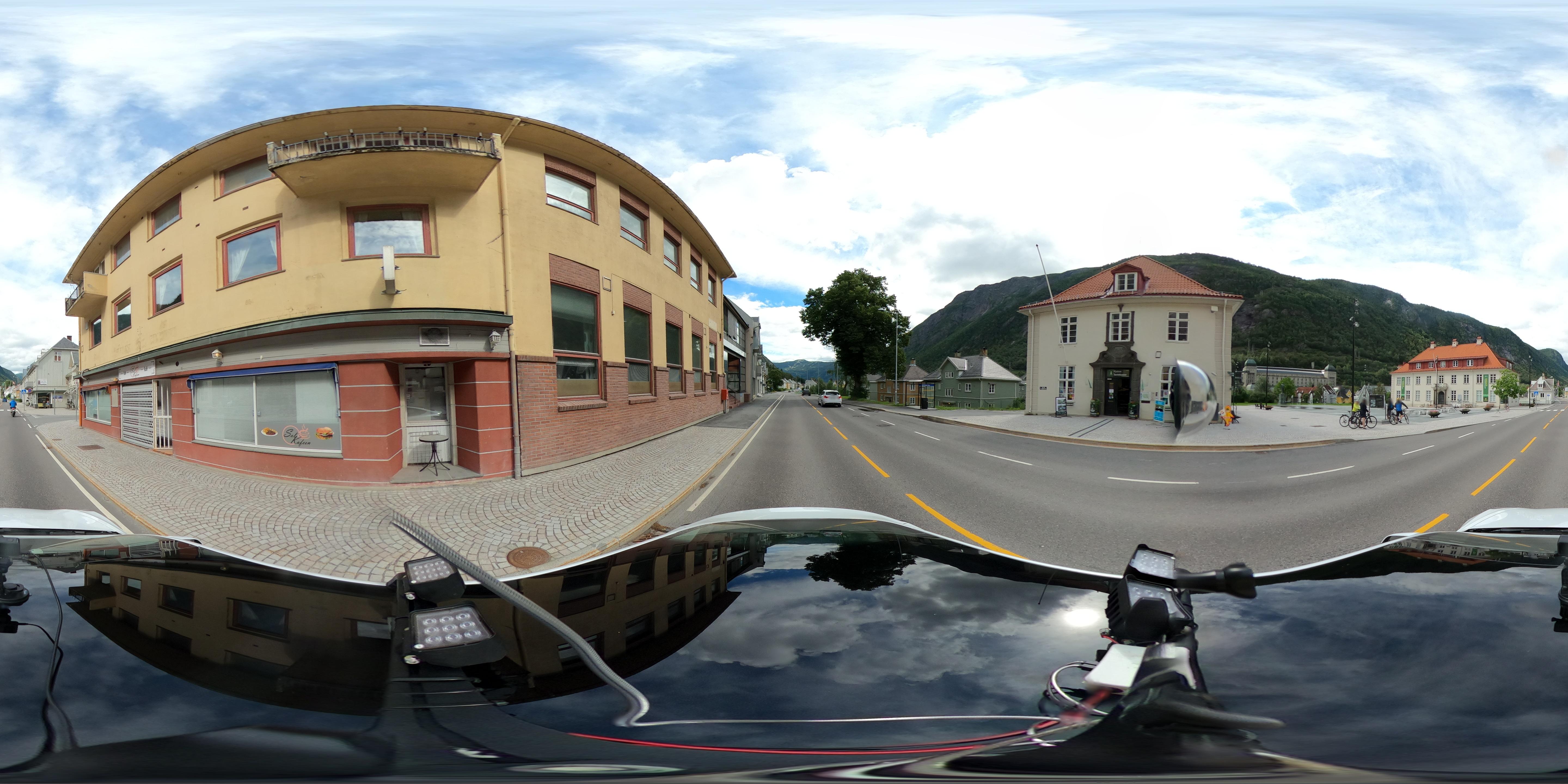 Street view of Rjukan