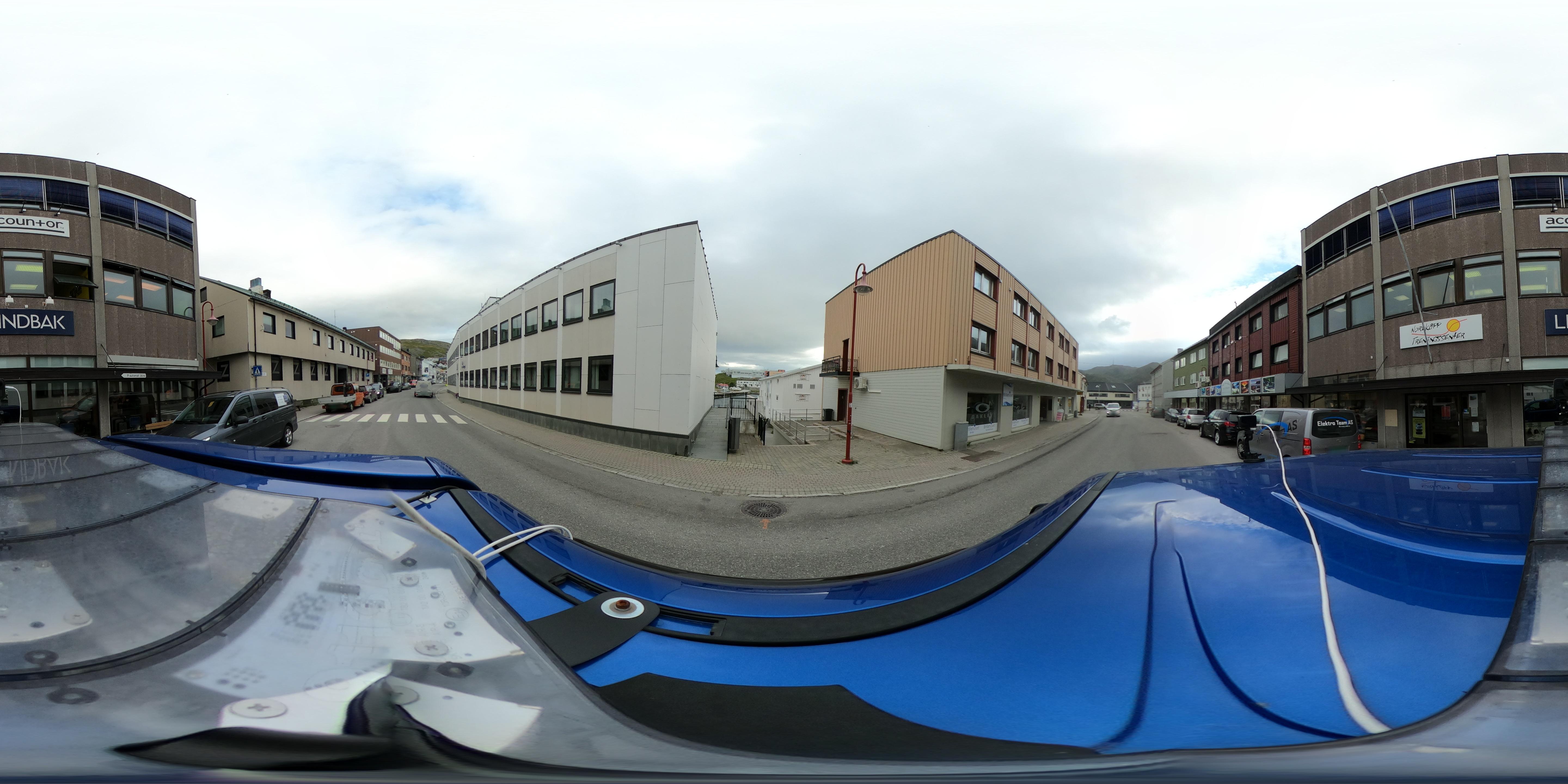 Street view of Honningsvåg