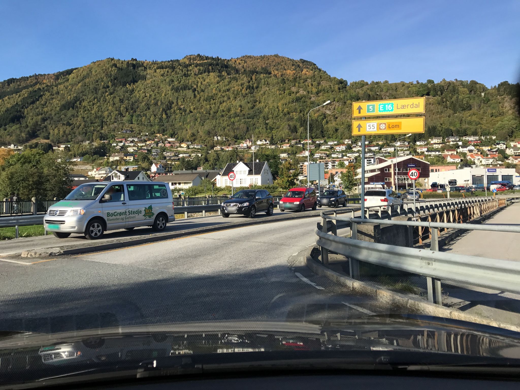 Street view of Sogndal