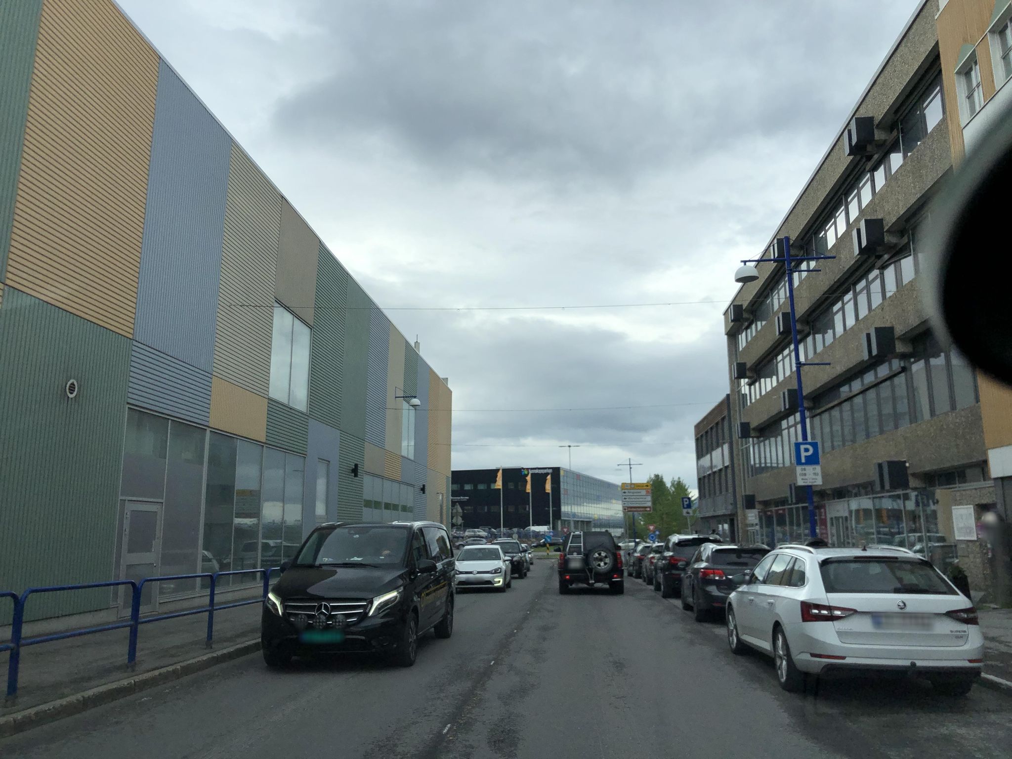Street view of Finnsnes