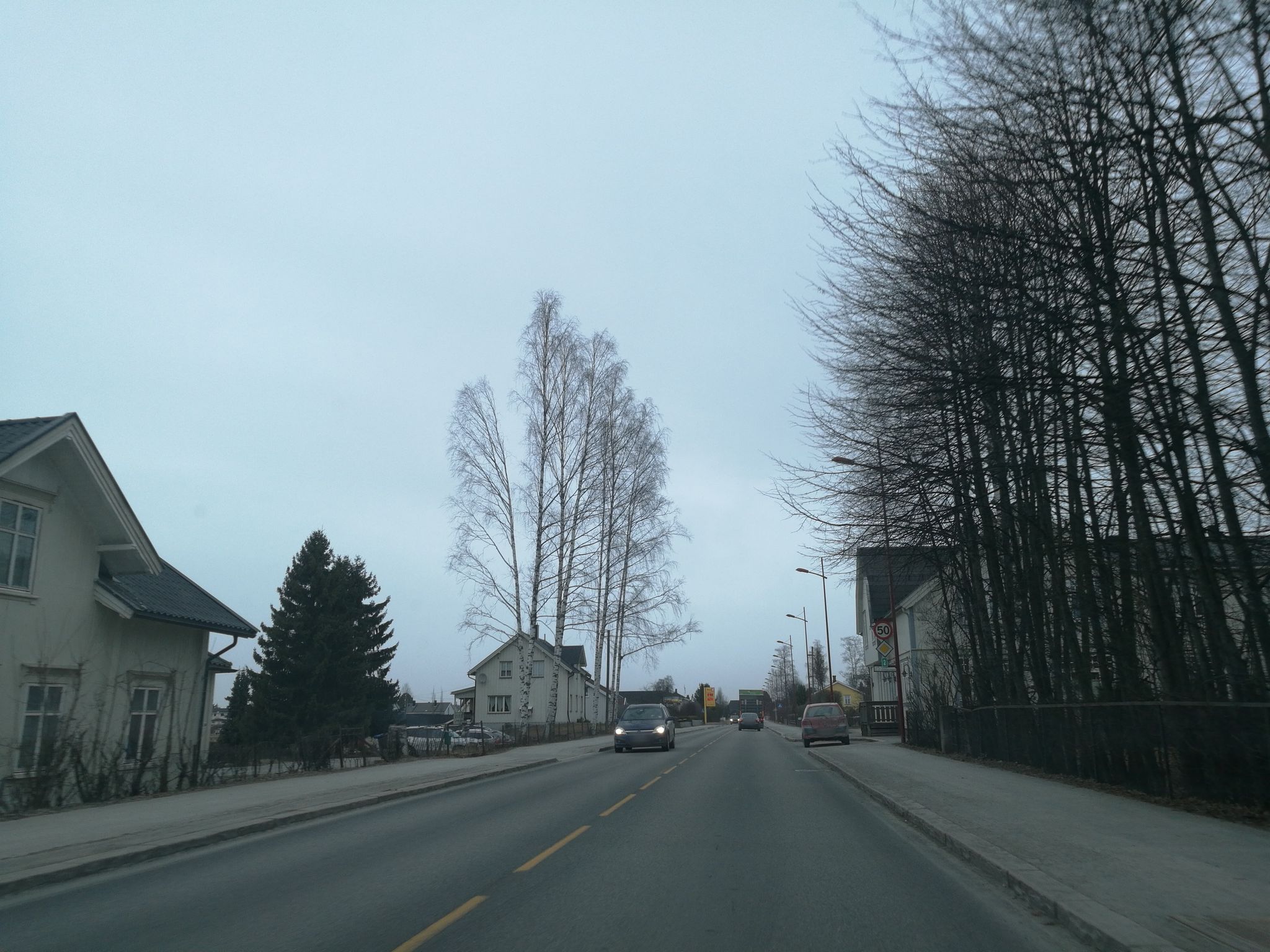 Street view of Kirkenær