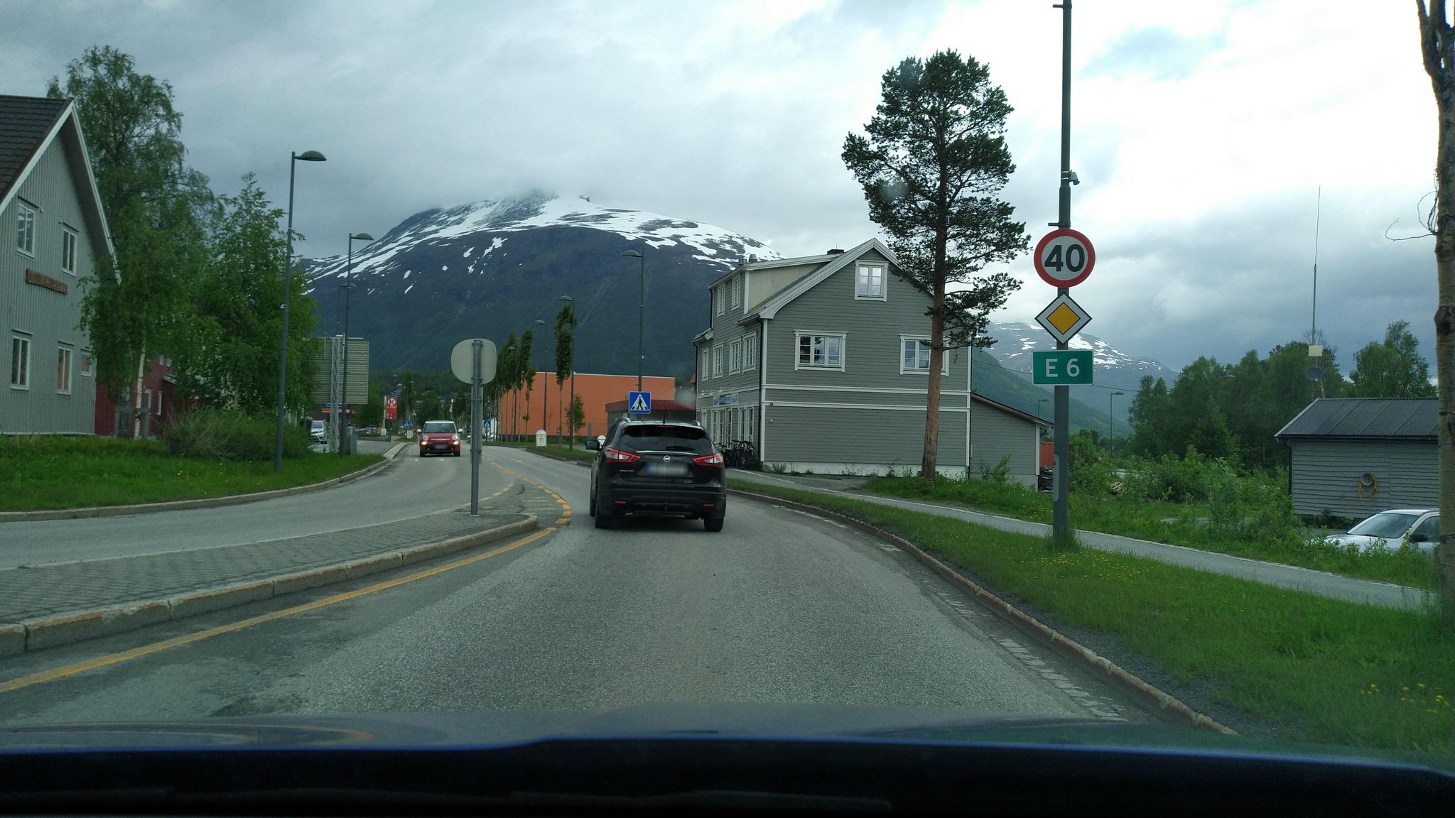 Street view of Setermoen