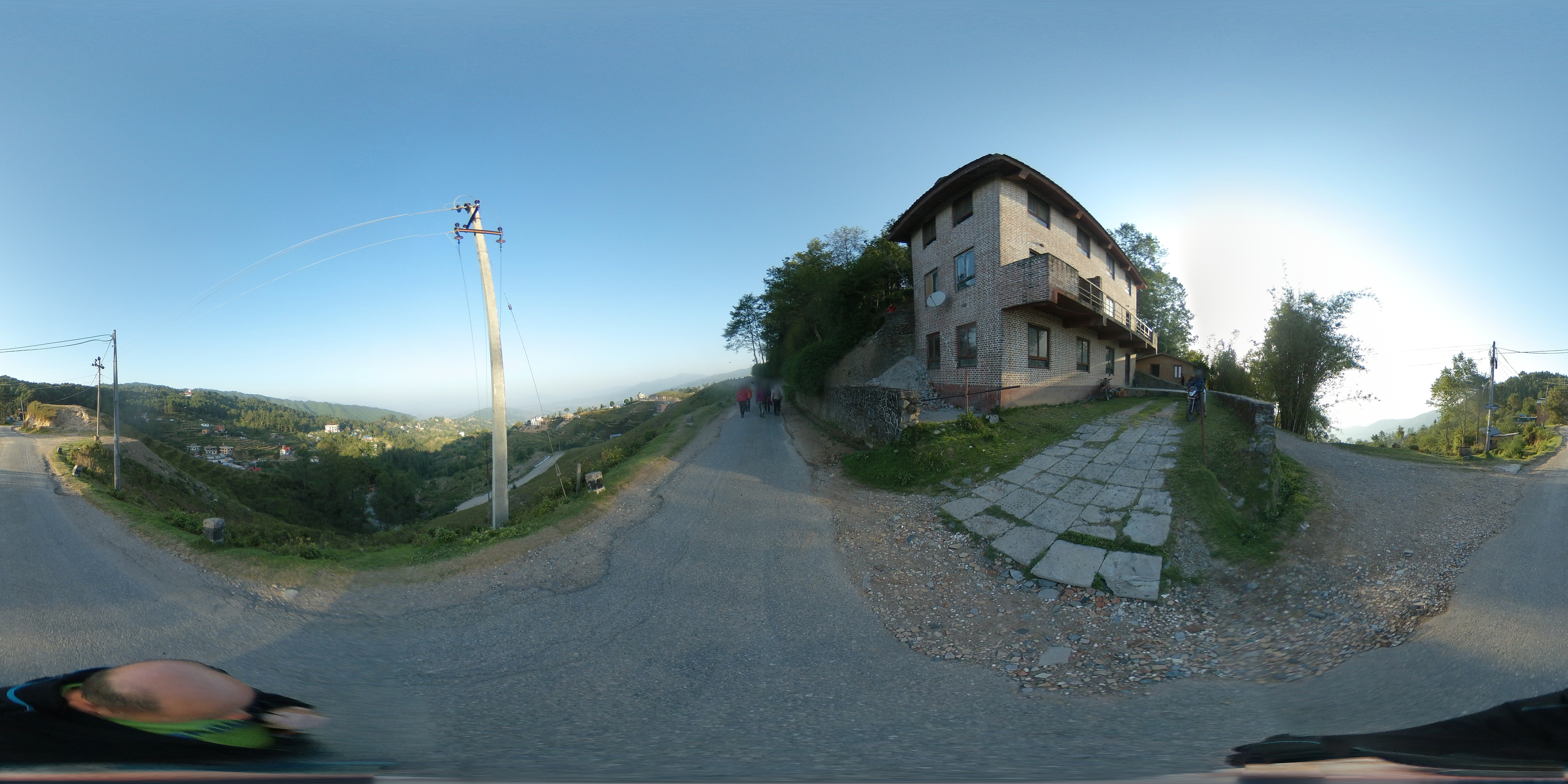 Street view of Nagarkot