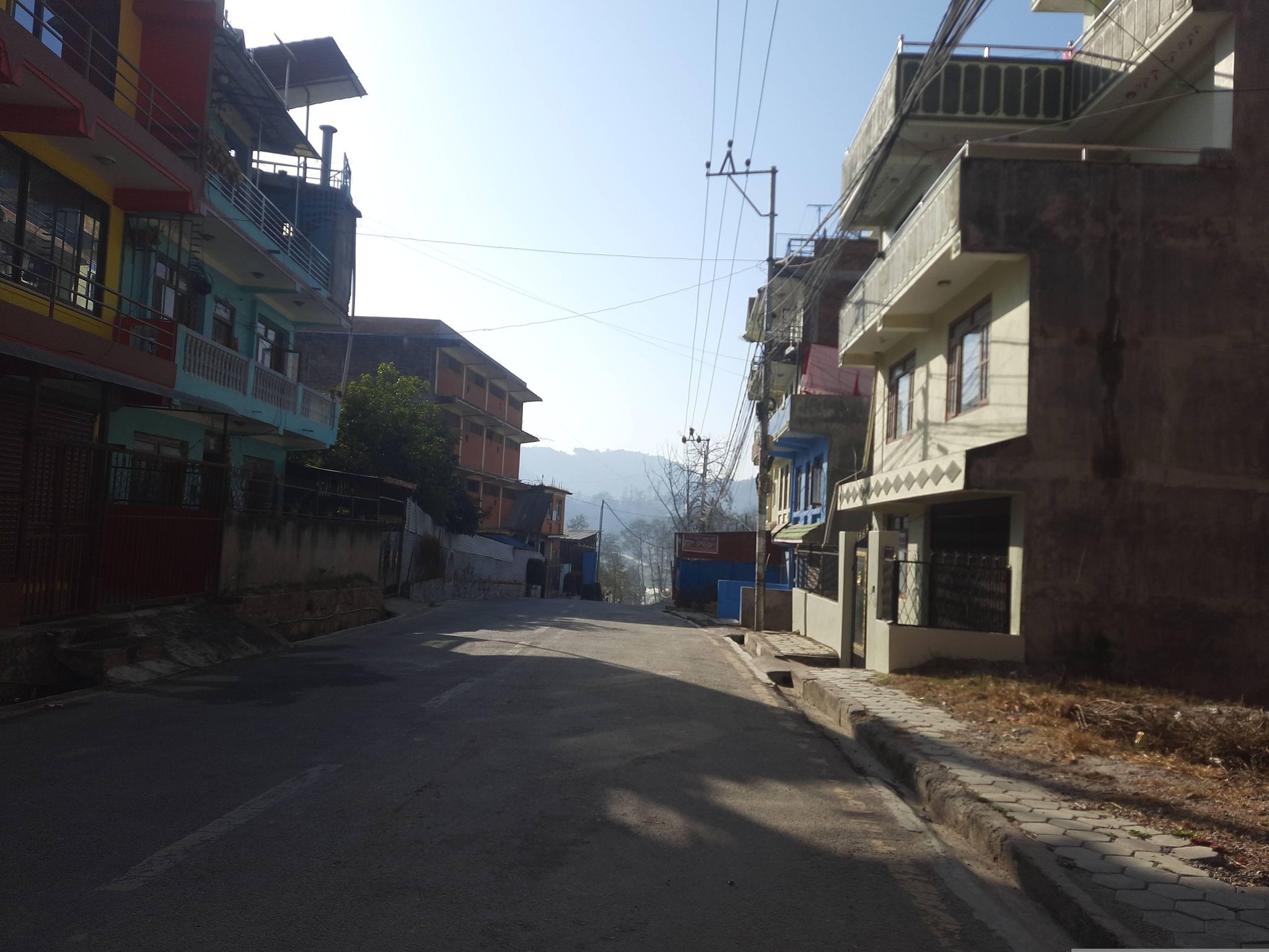 Street view of Dhulikhel