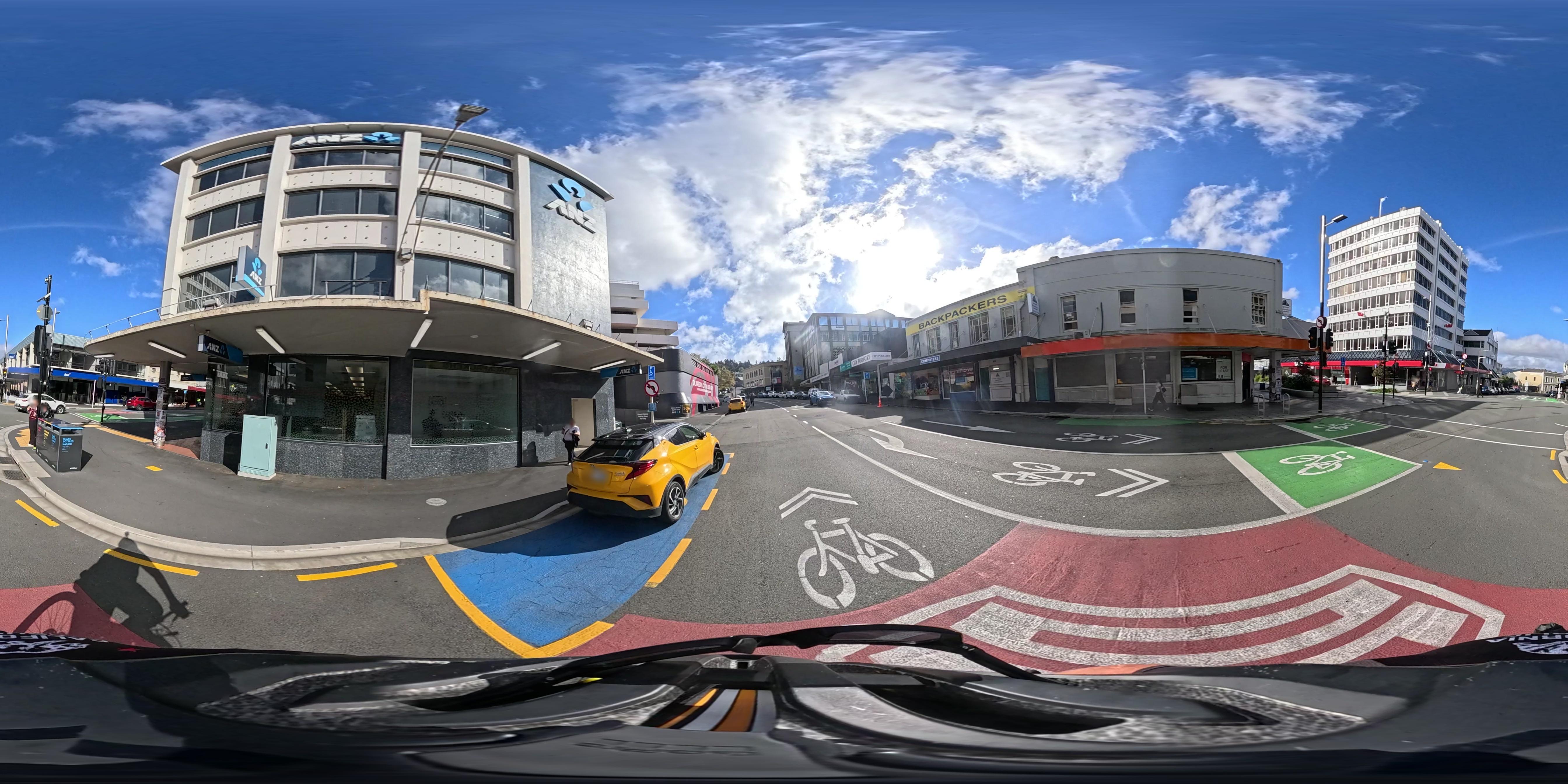 Street view of Dunedin