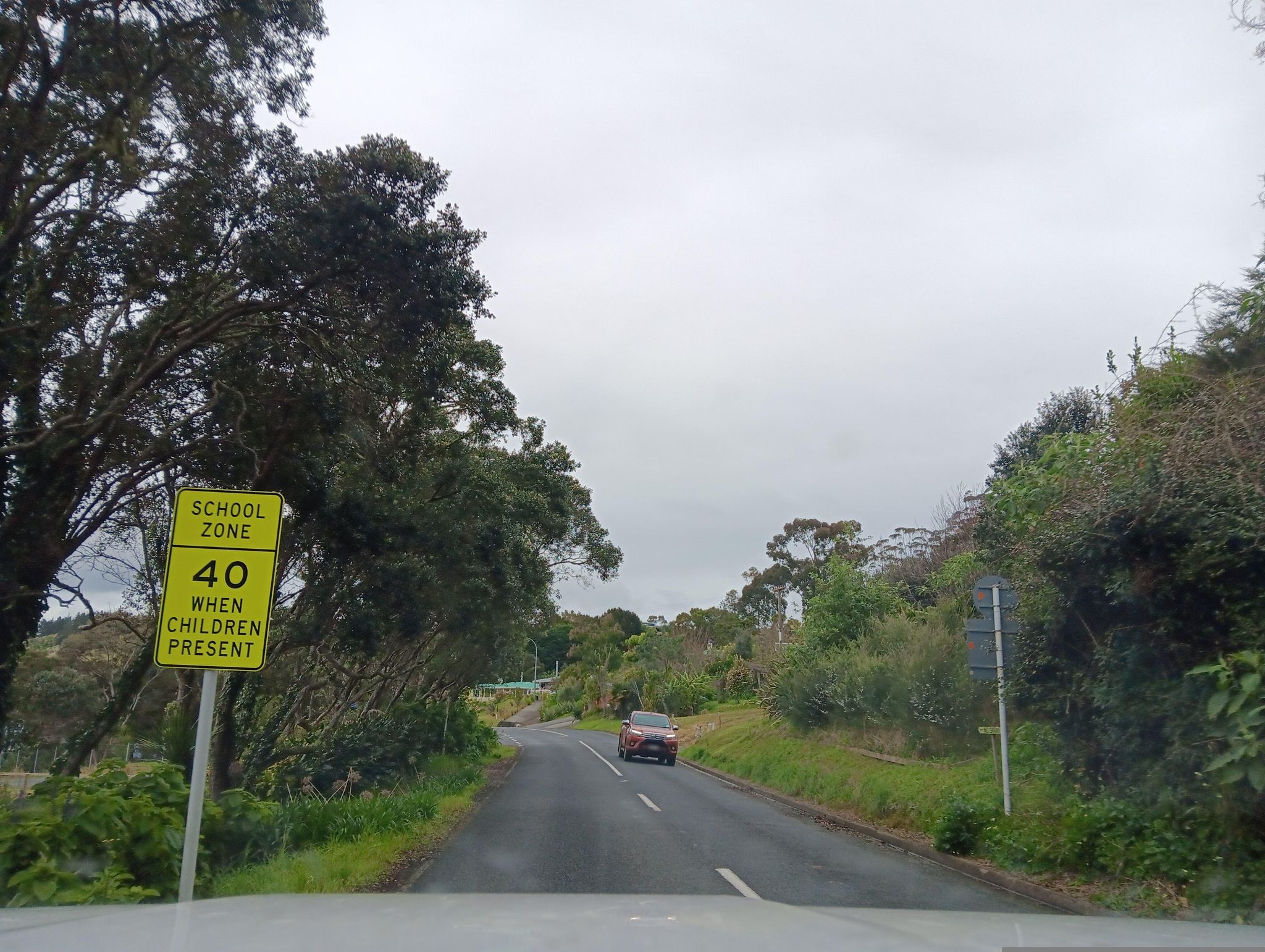 Street view of Rawene