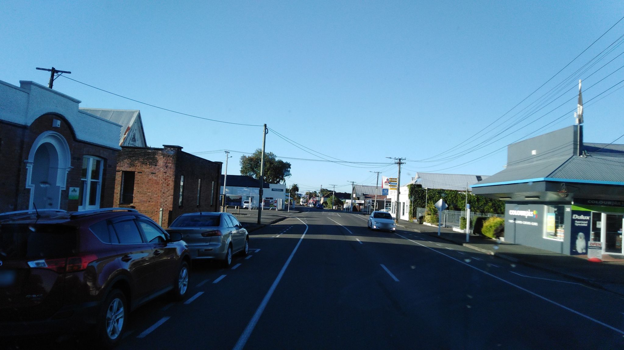 Street view of Marton