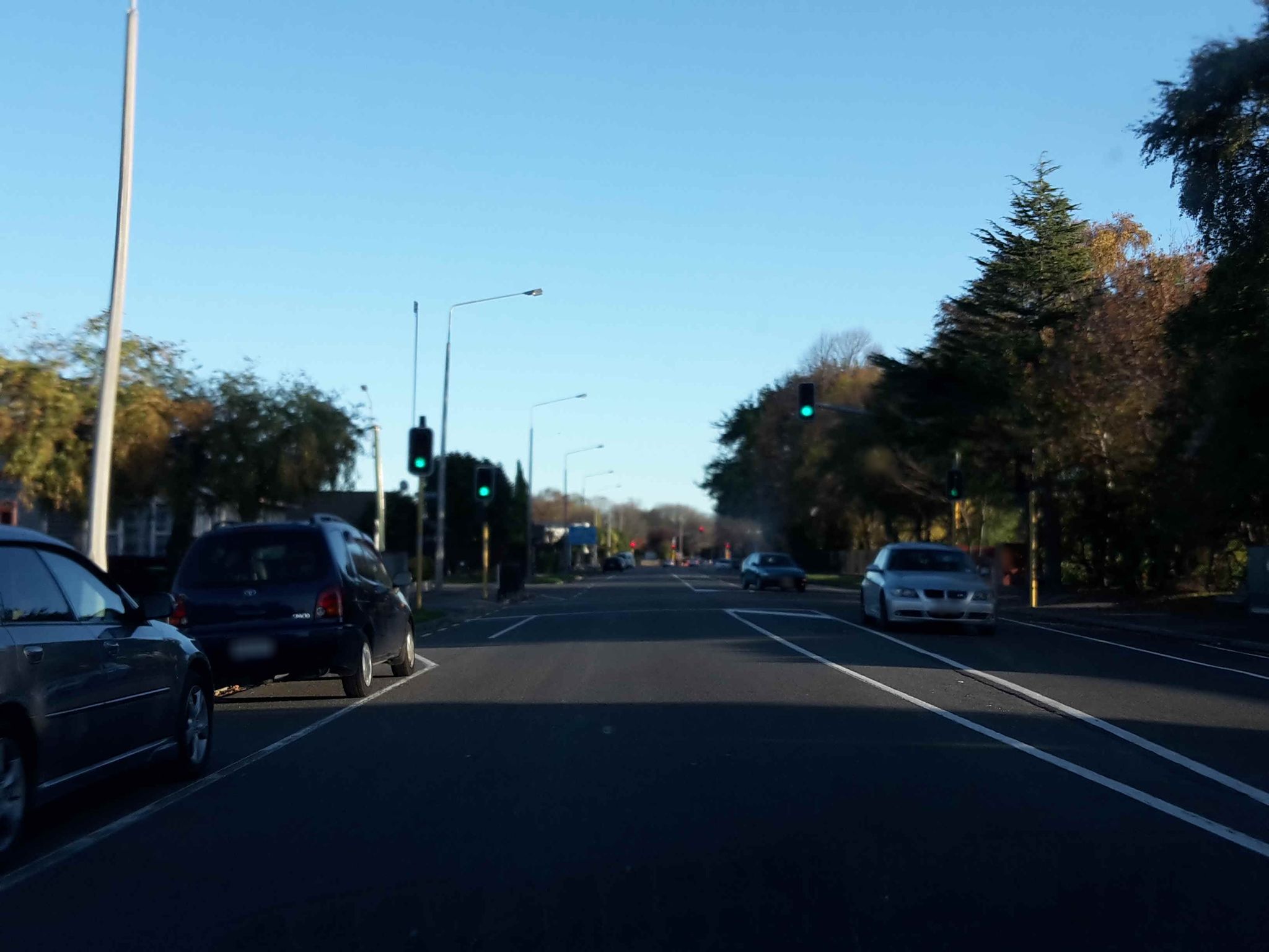 Street view of Upper Riccarton