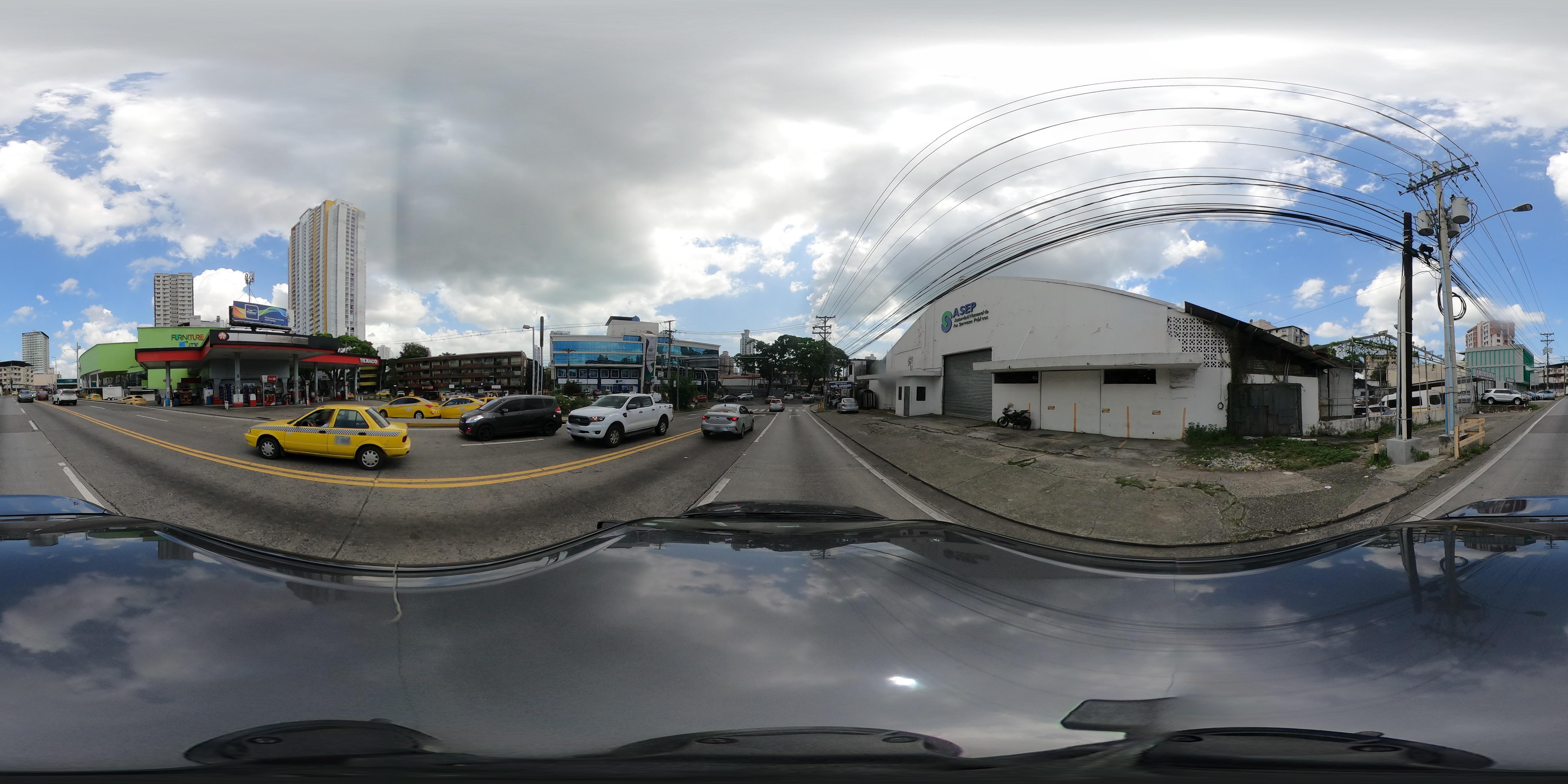 Street view of Panama City