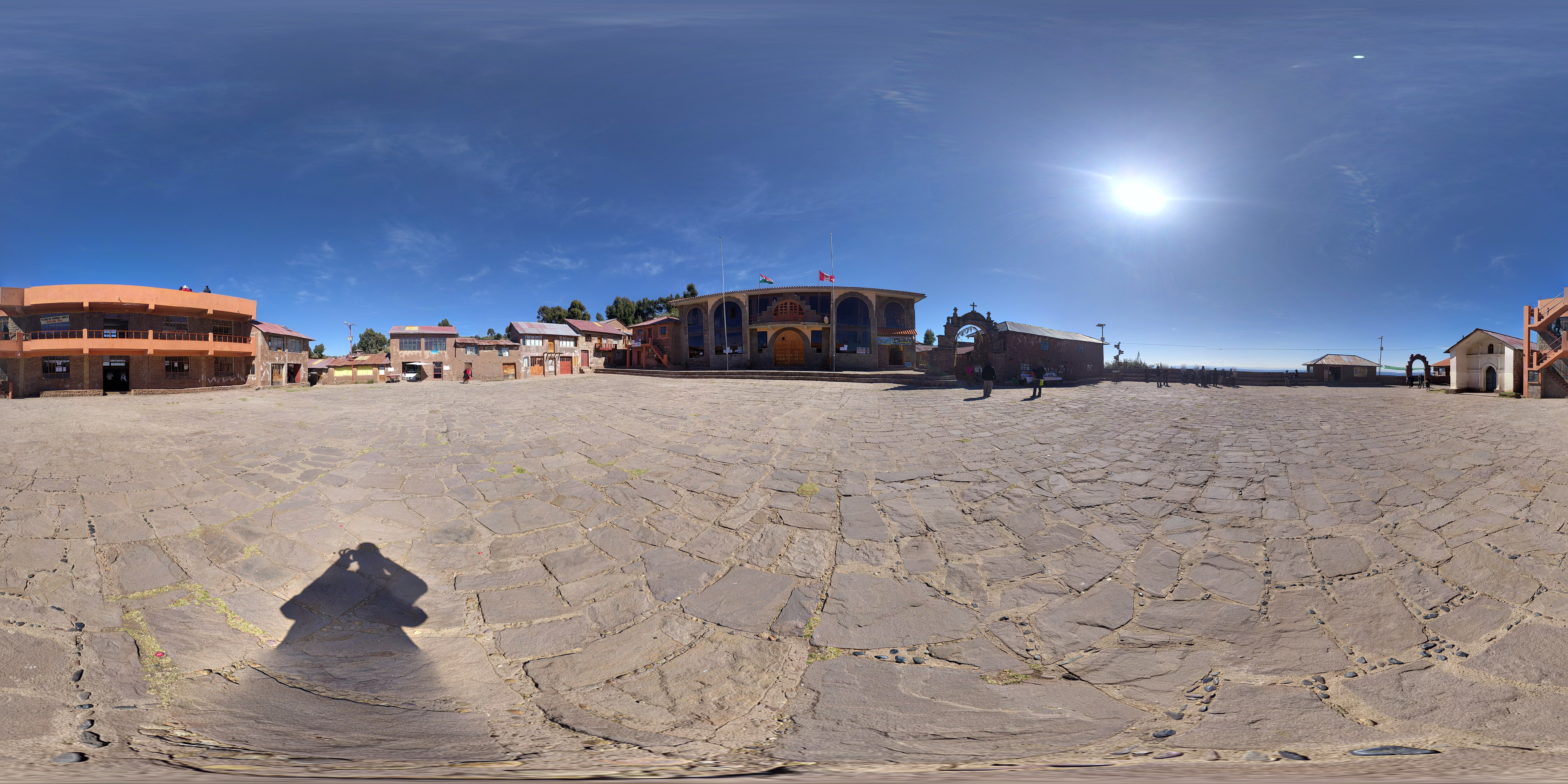 Street view of Taquile