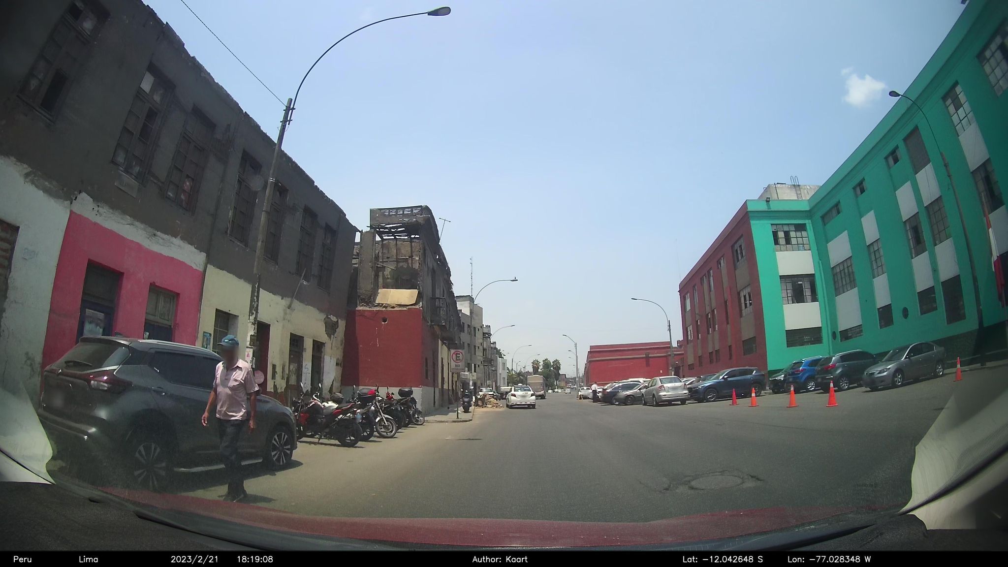 Street view of Lima