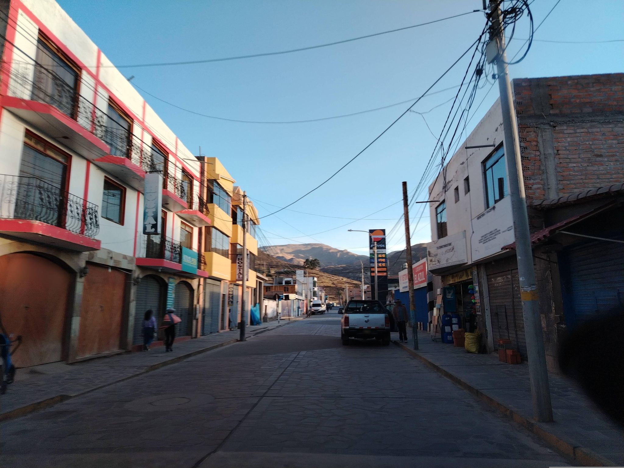 Street view of Chivay
