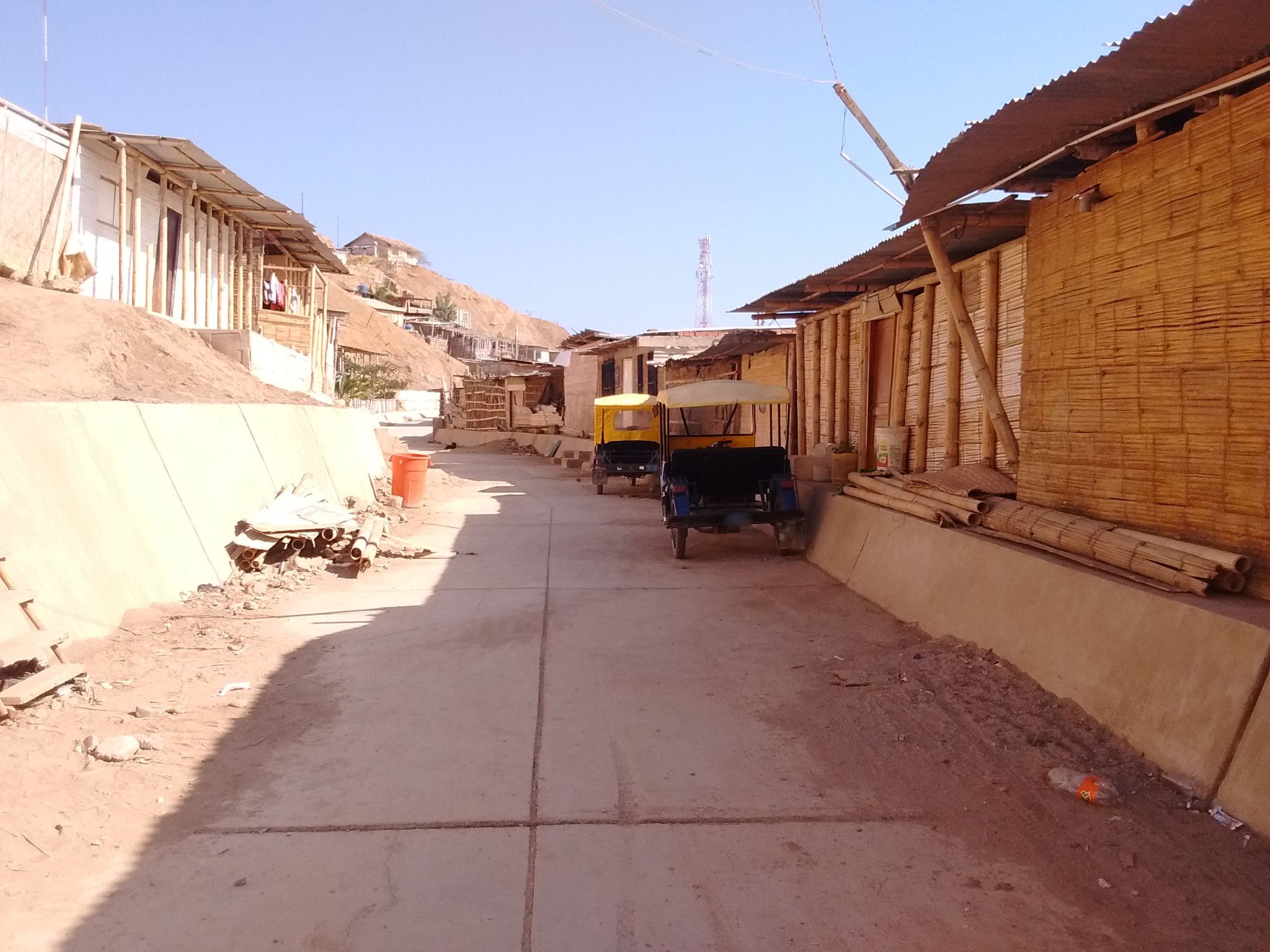 Street view of Máncora