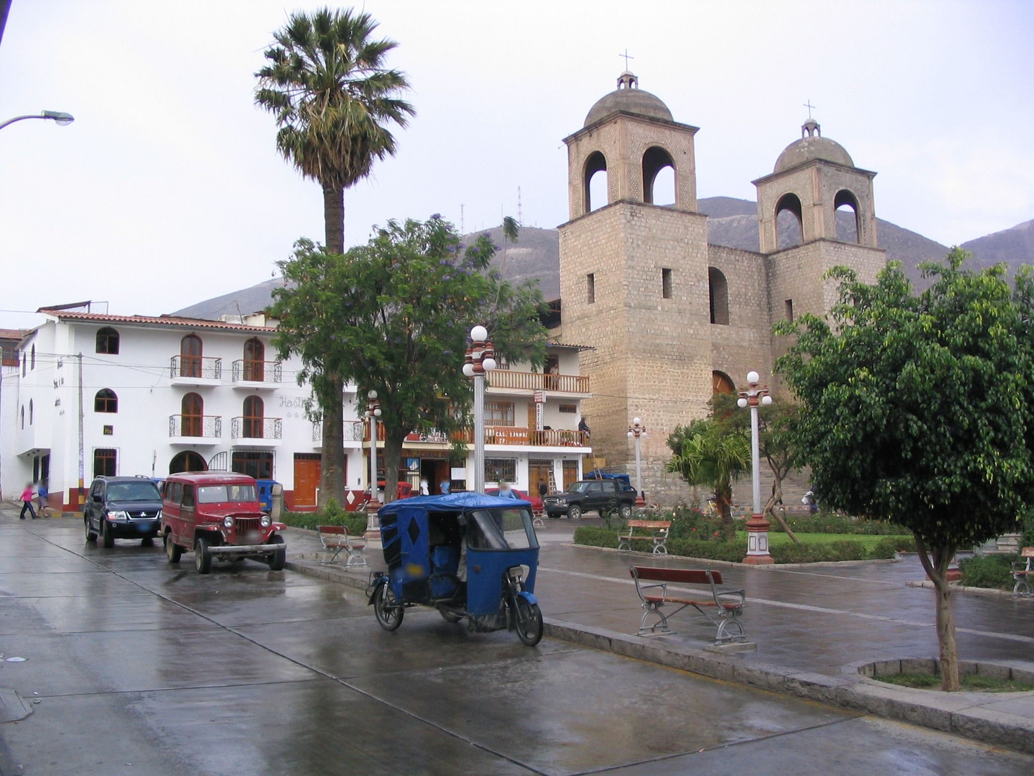 Street view of Caraz