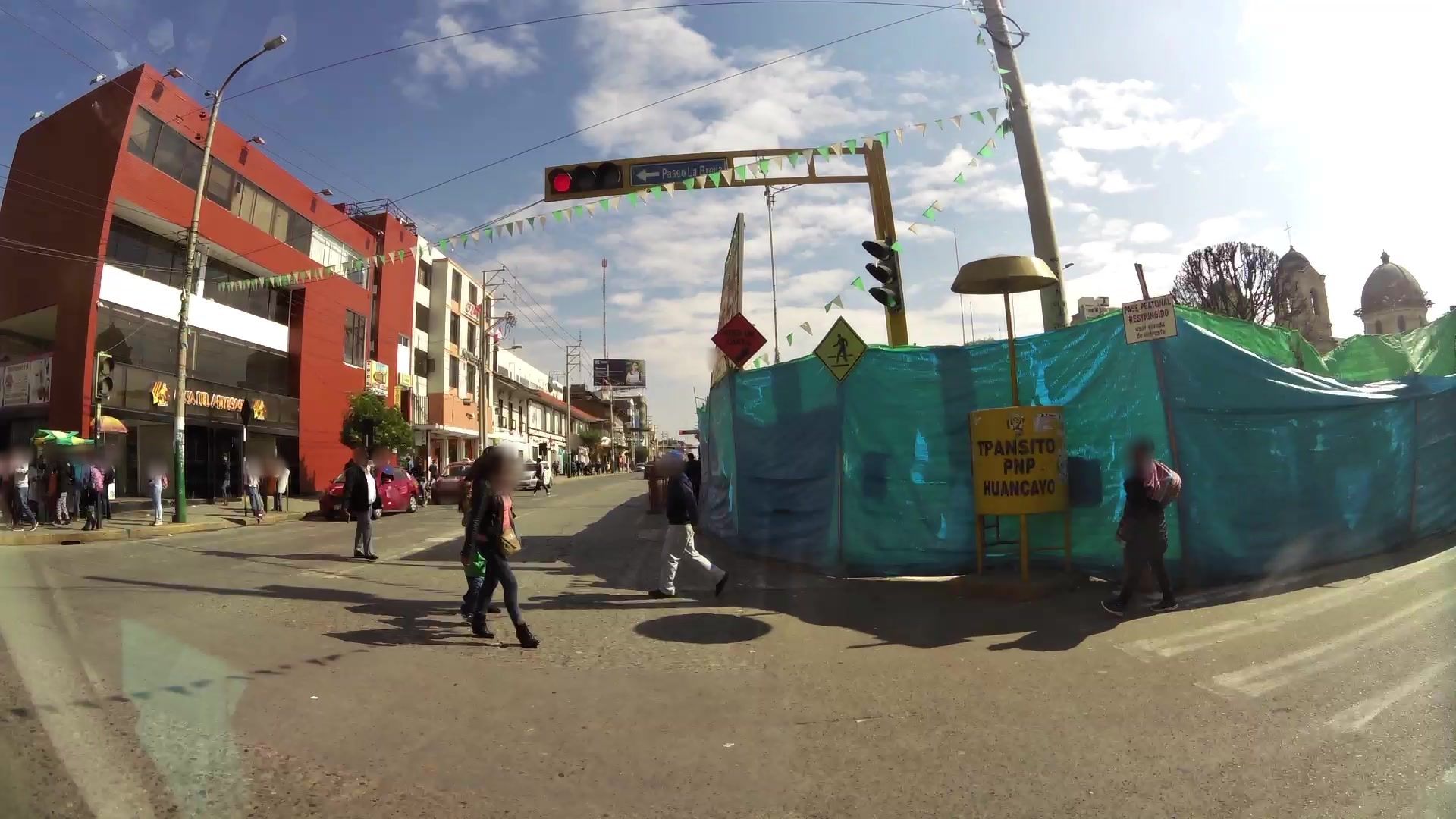 Street view of Huancayo