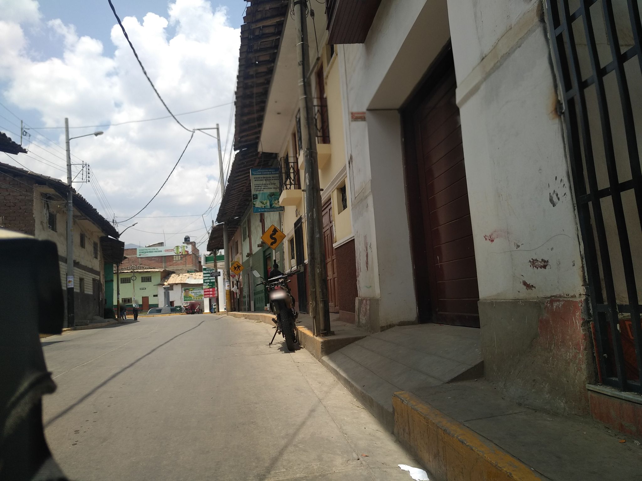 Street view of Cajabamba