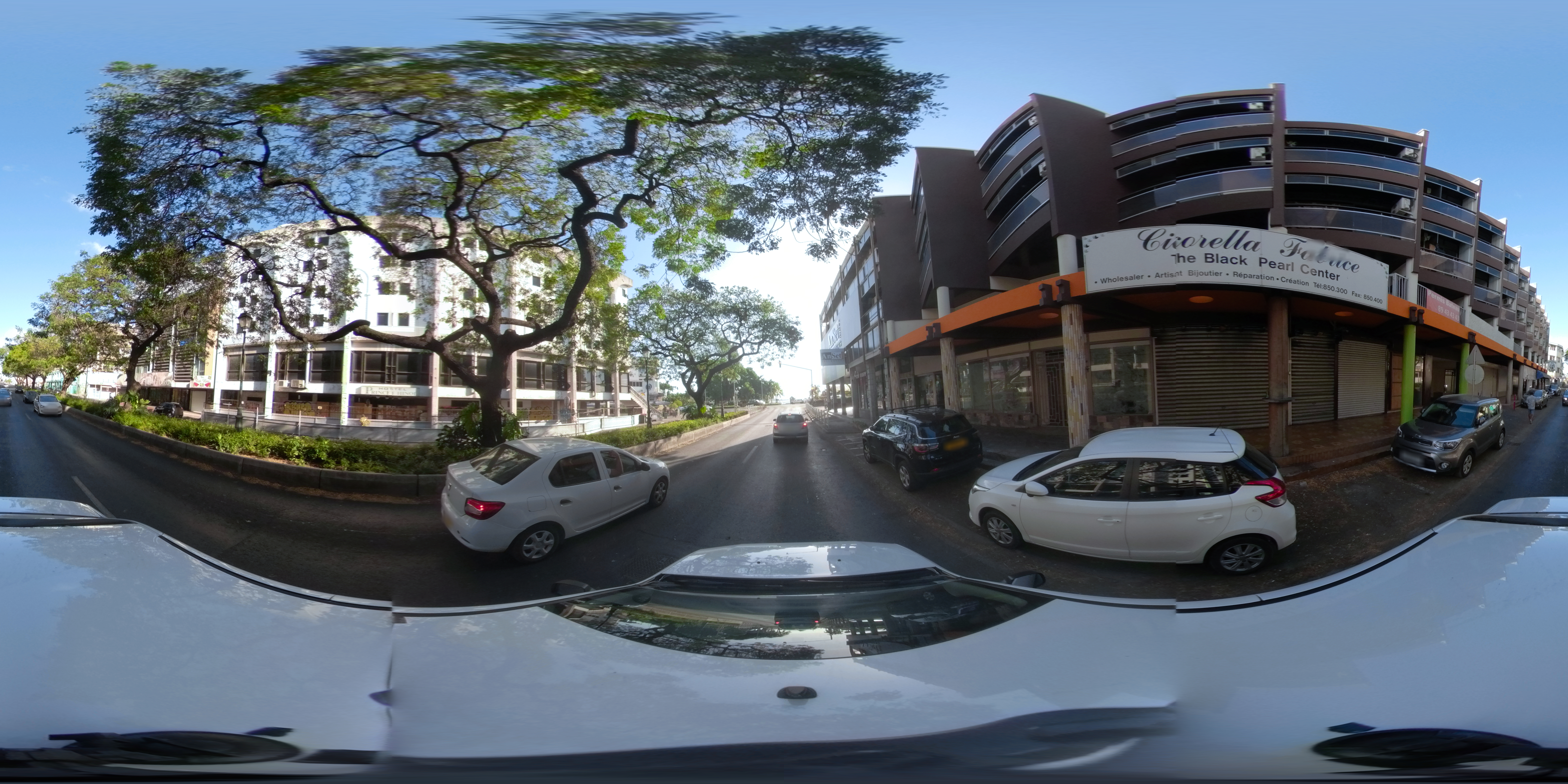Street view of Papeete