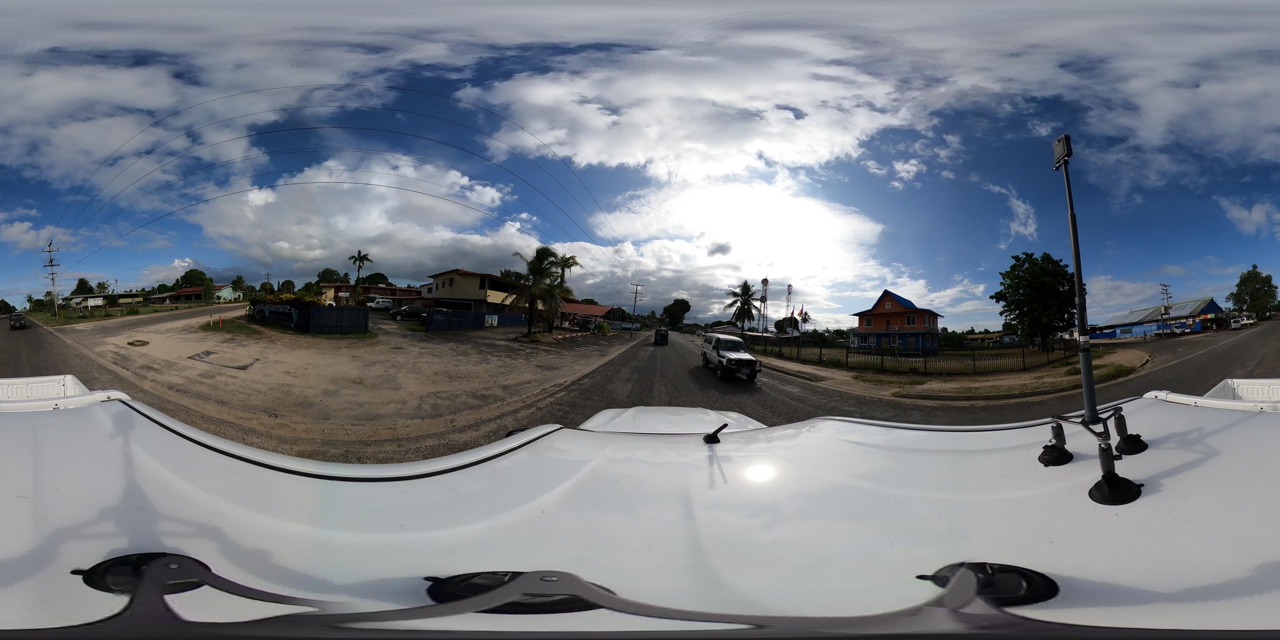 Street view of Kavieng