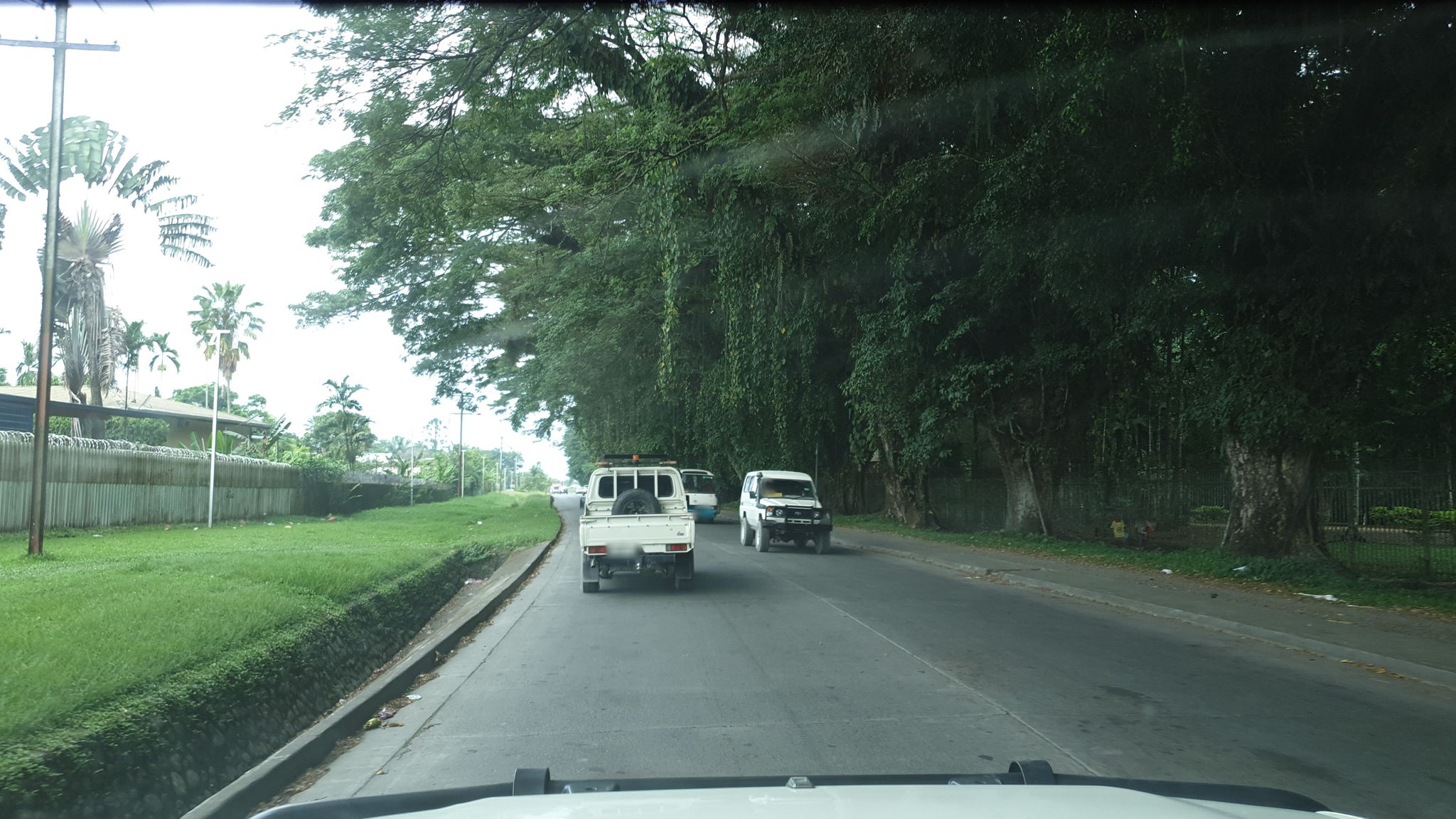 Street view of Lae