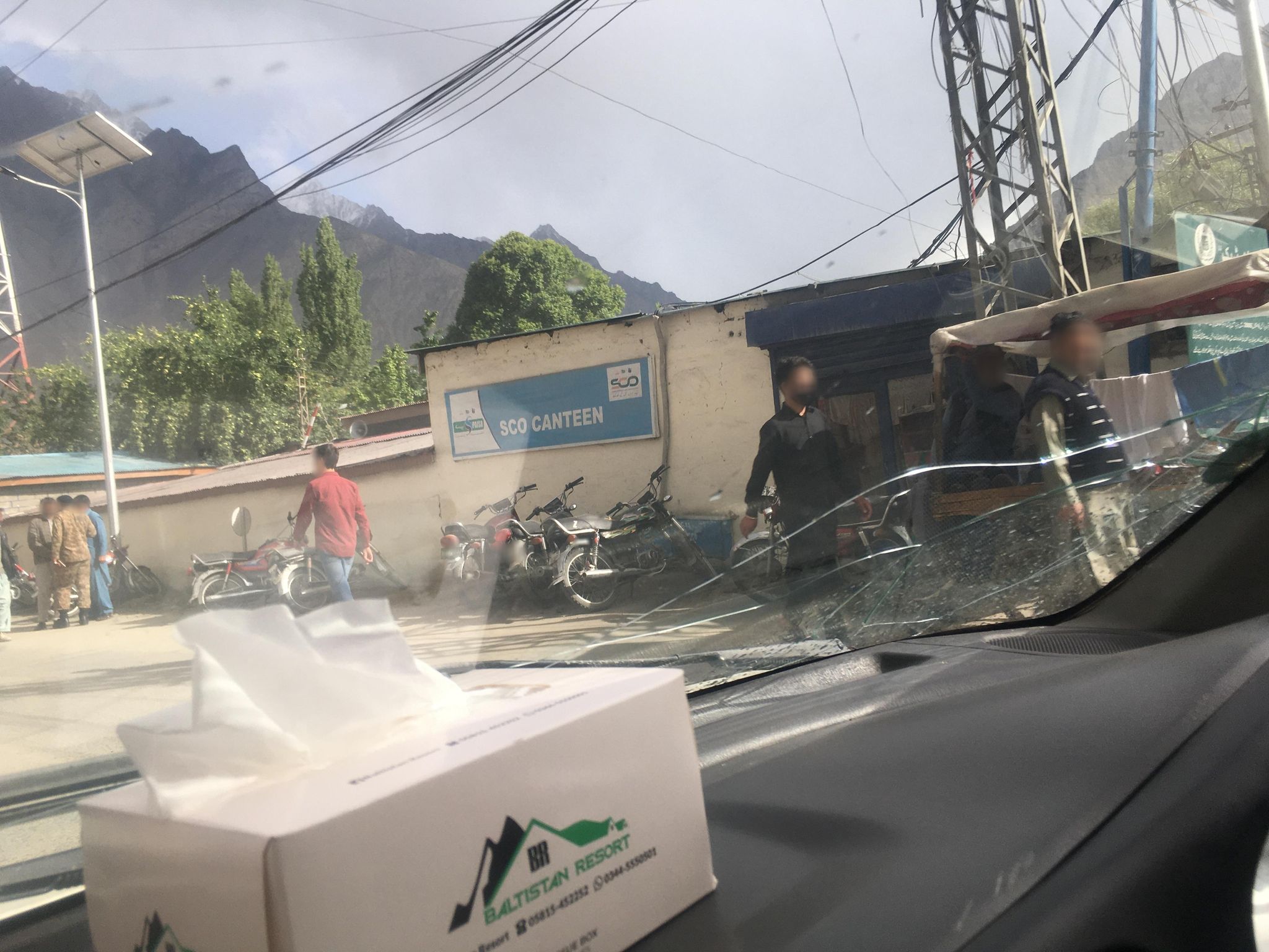Street view of Skardu