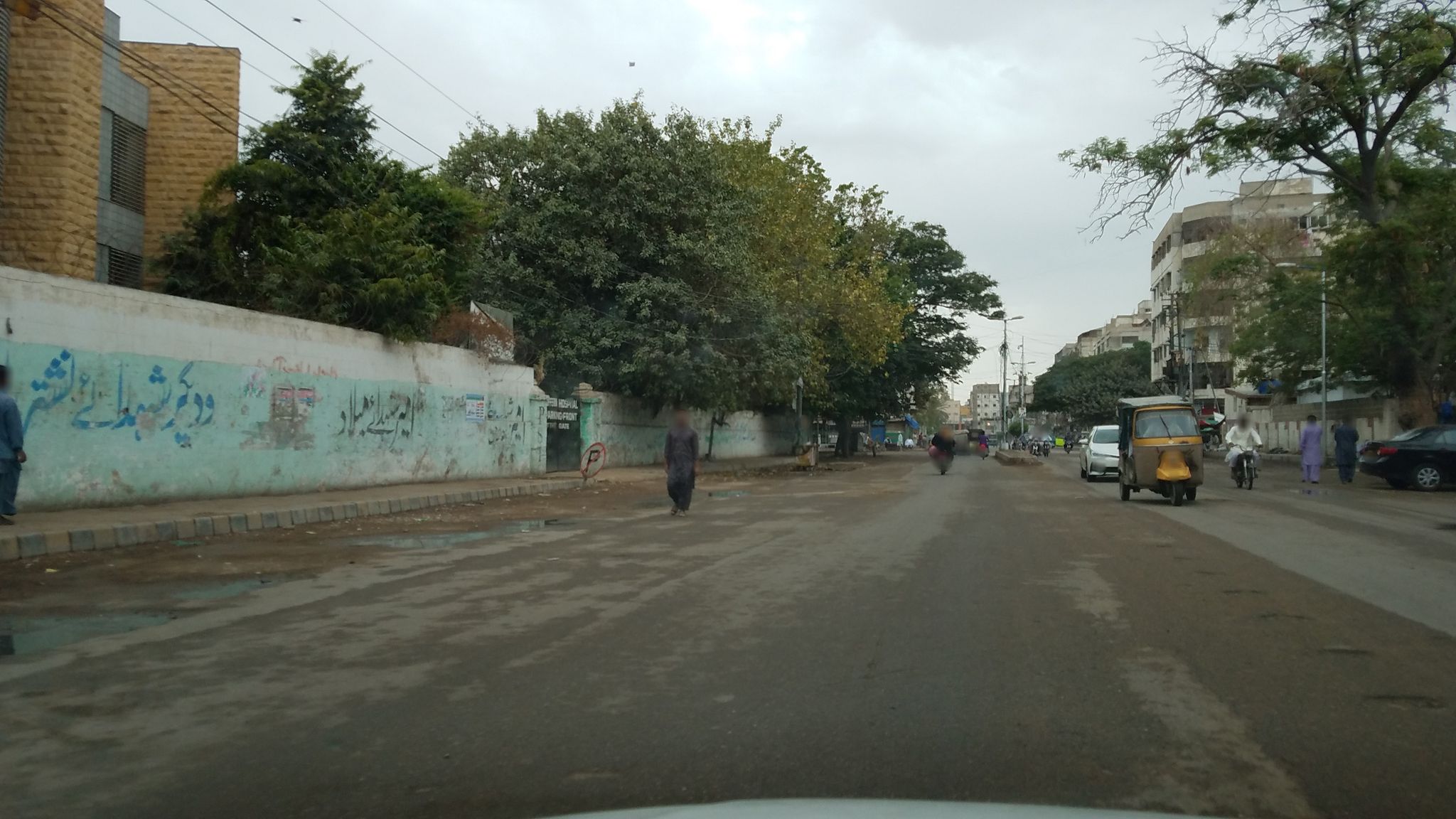 Street view of Karachi