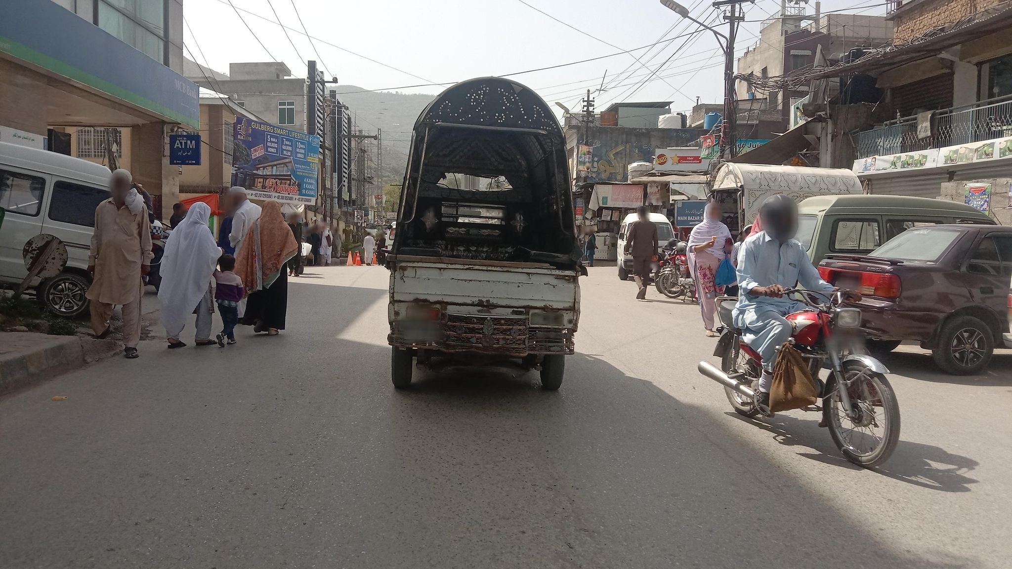 Street view of Abbottabad
