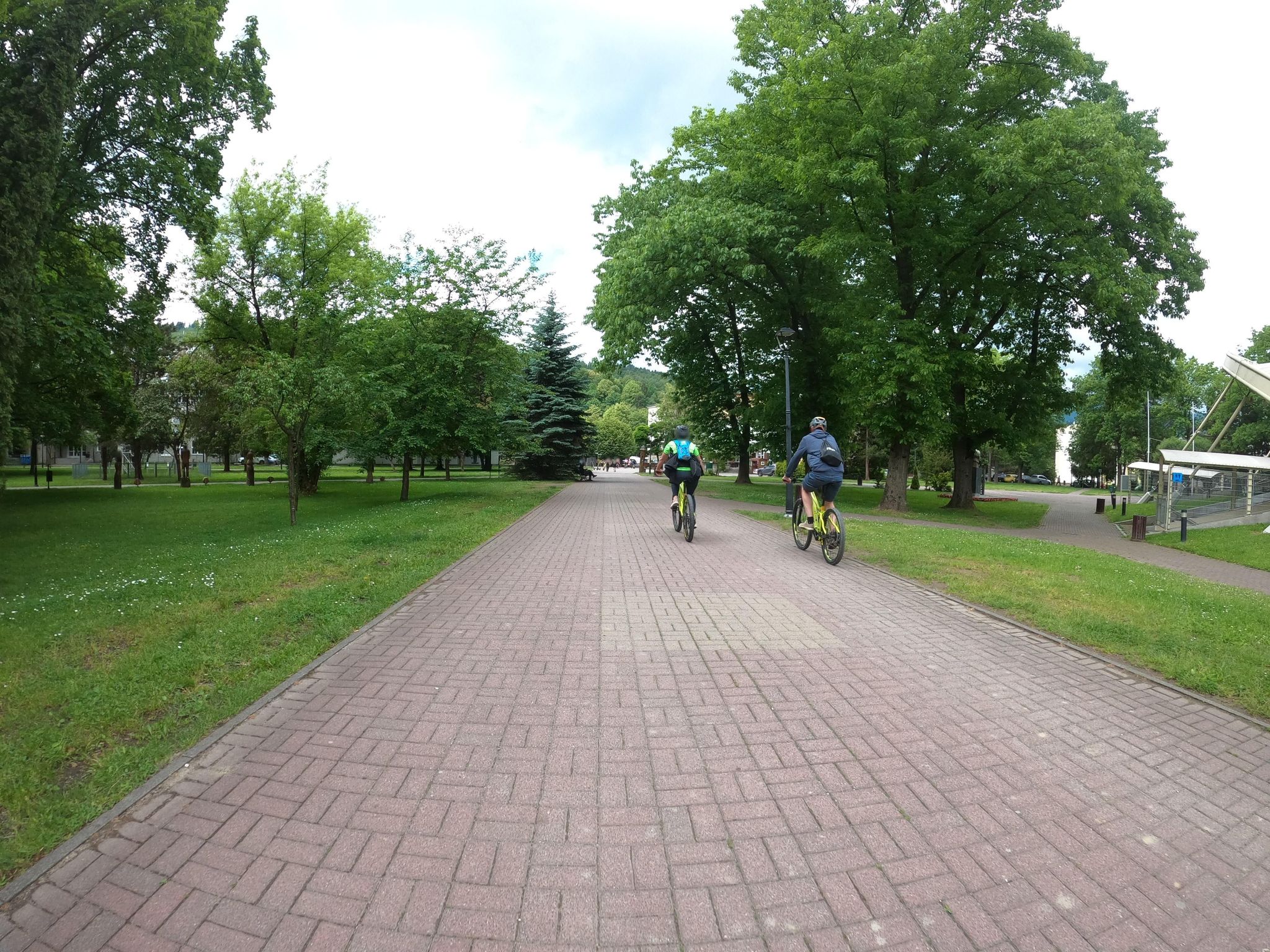 Street view of Wisła