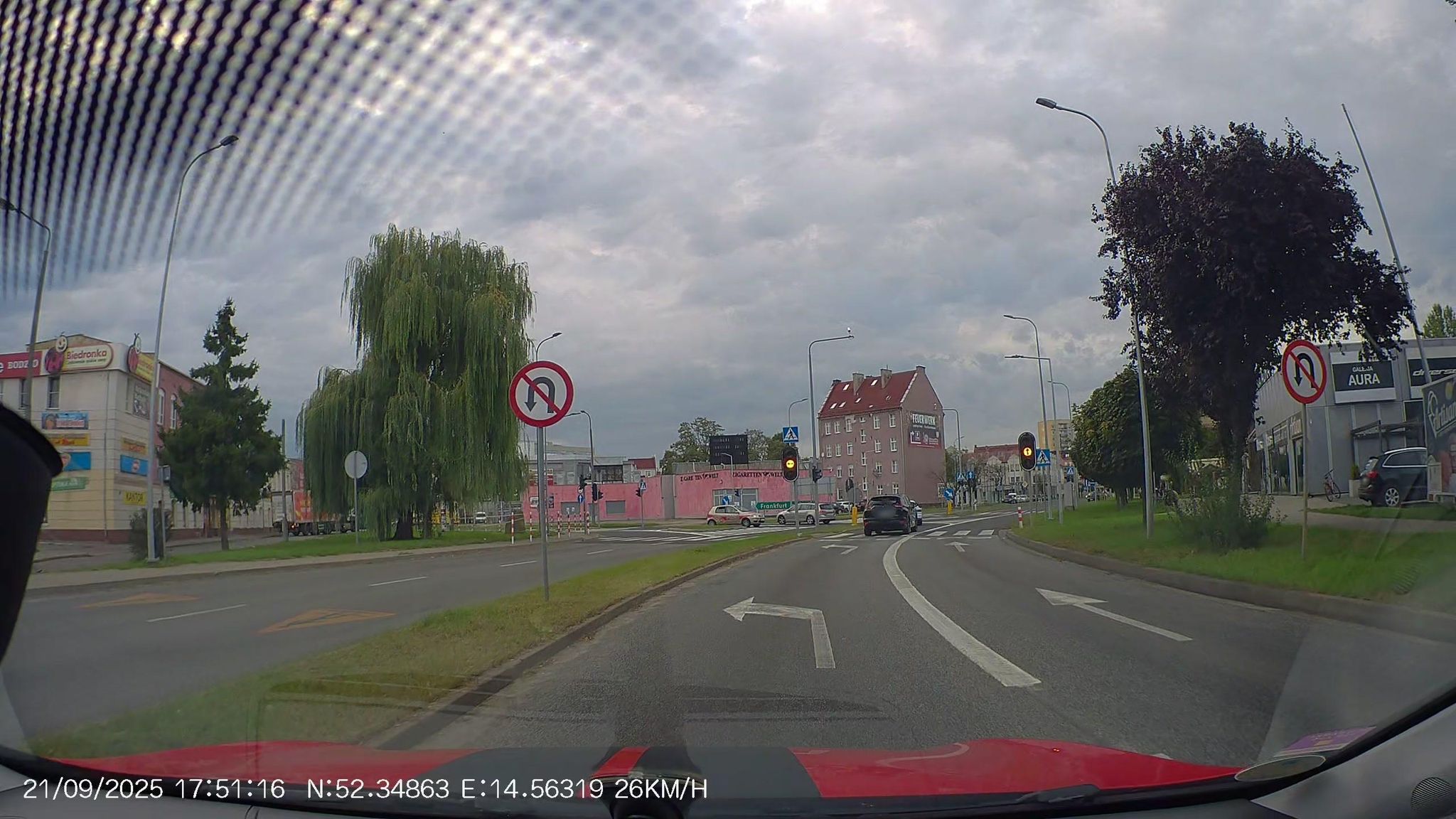 Street view of Słubice