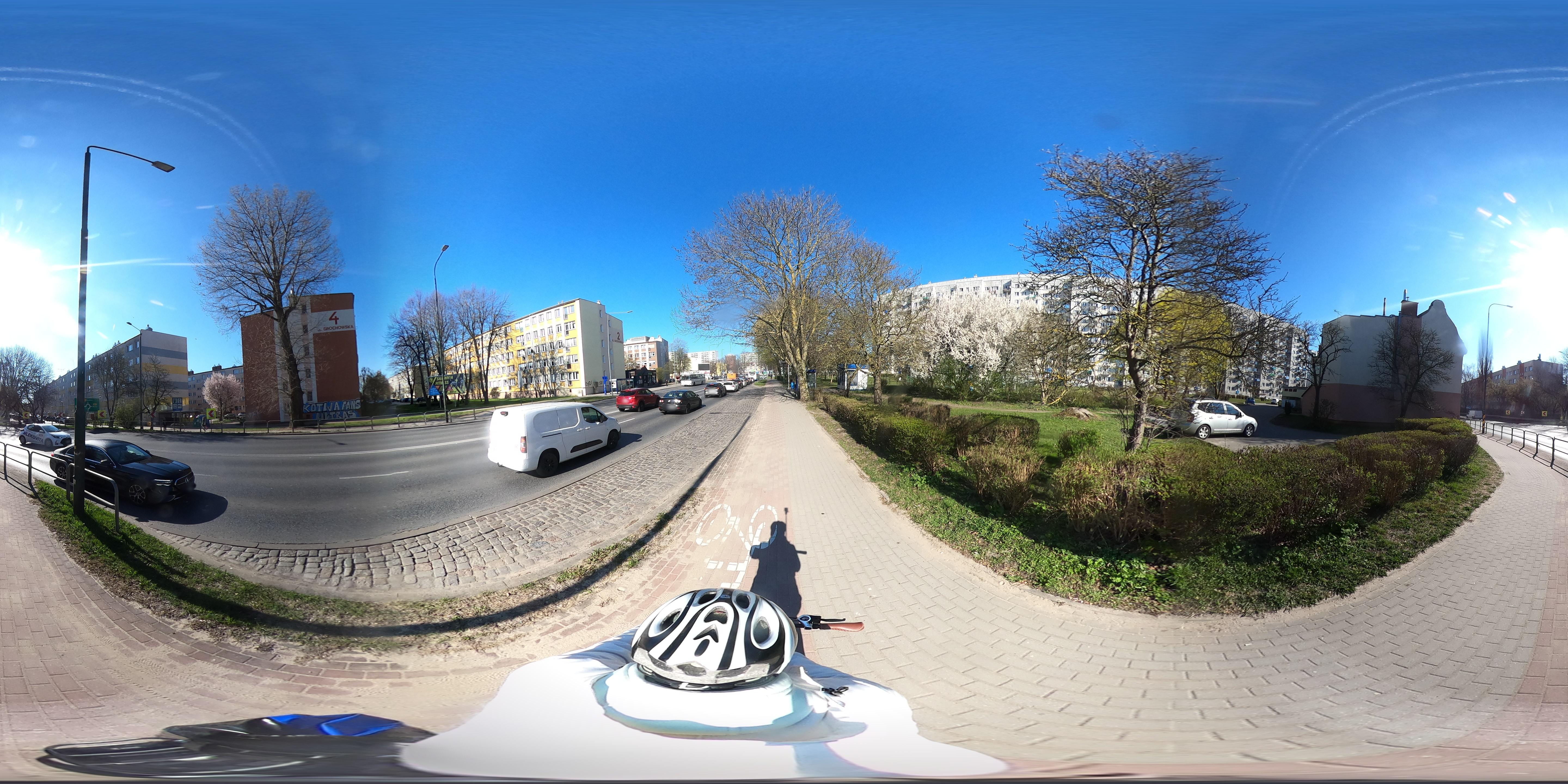 Street view of Kołobrzeg