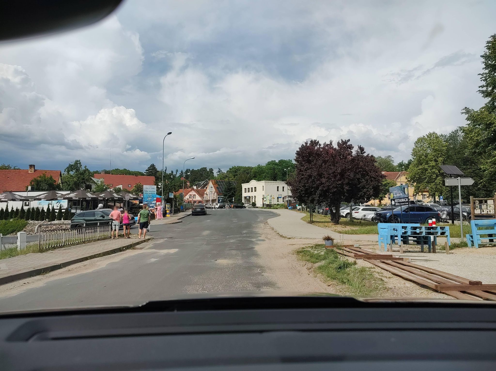 Street view of Łagów