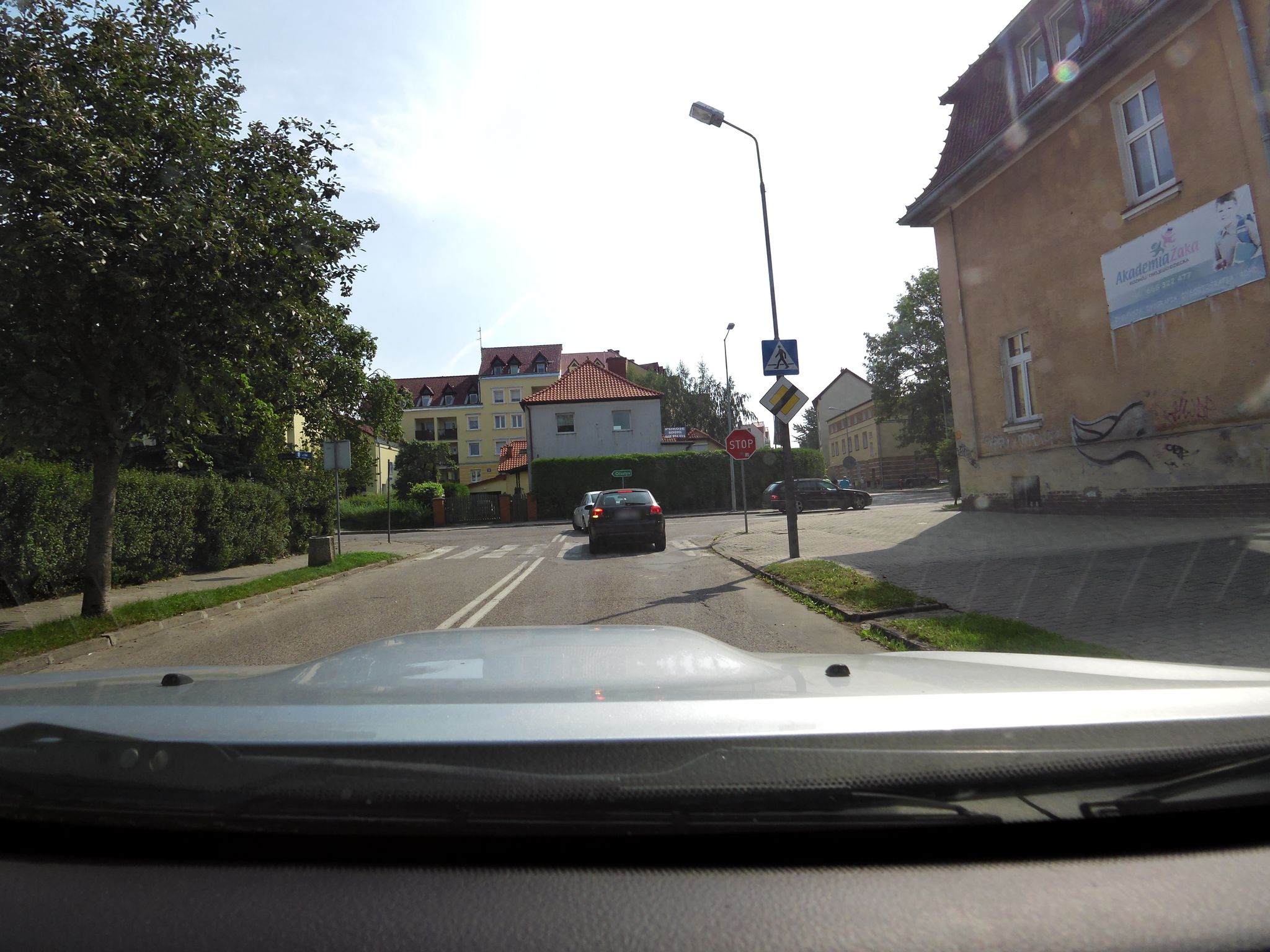 Street view of Giżycko