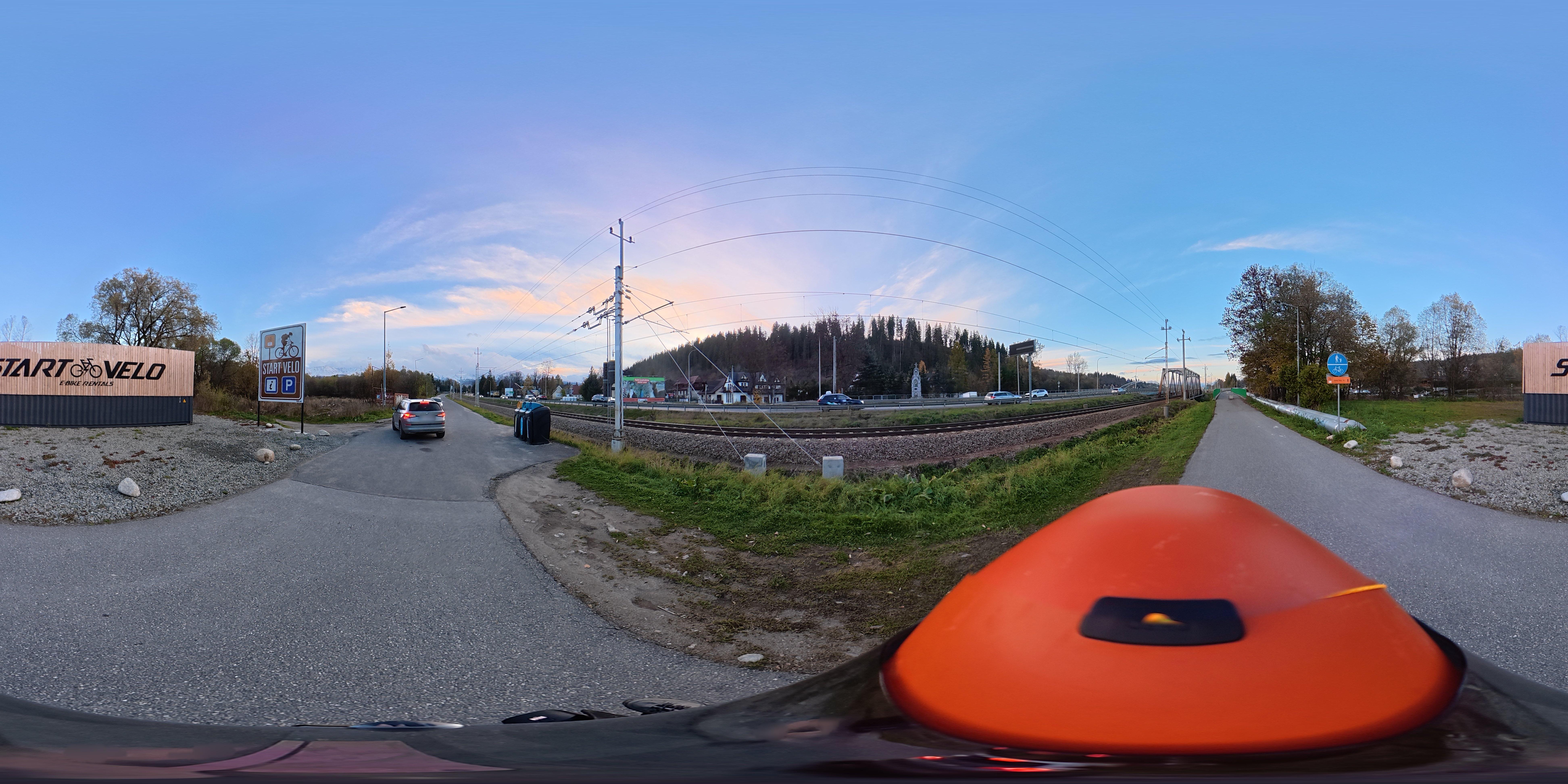 Street view of Poronin